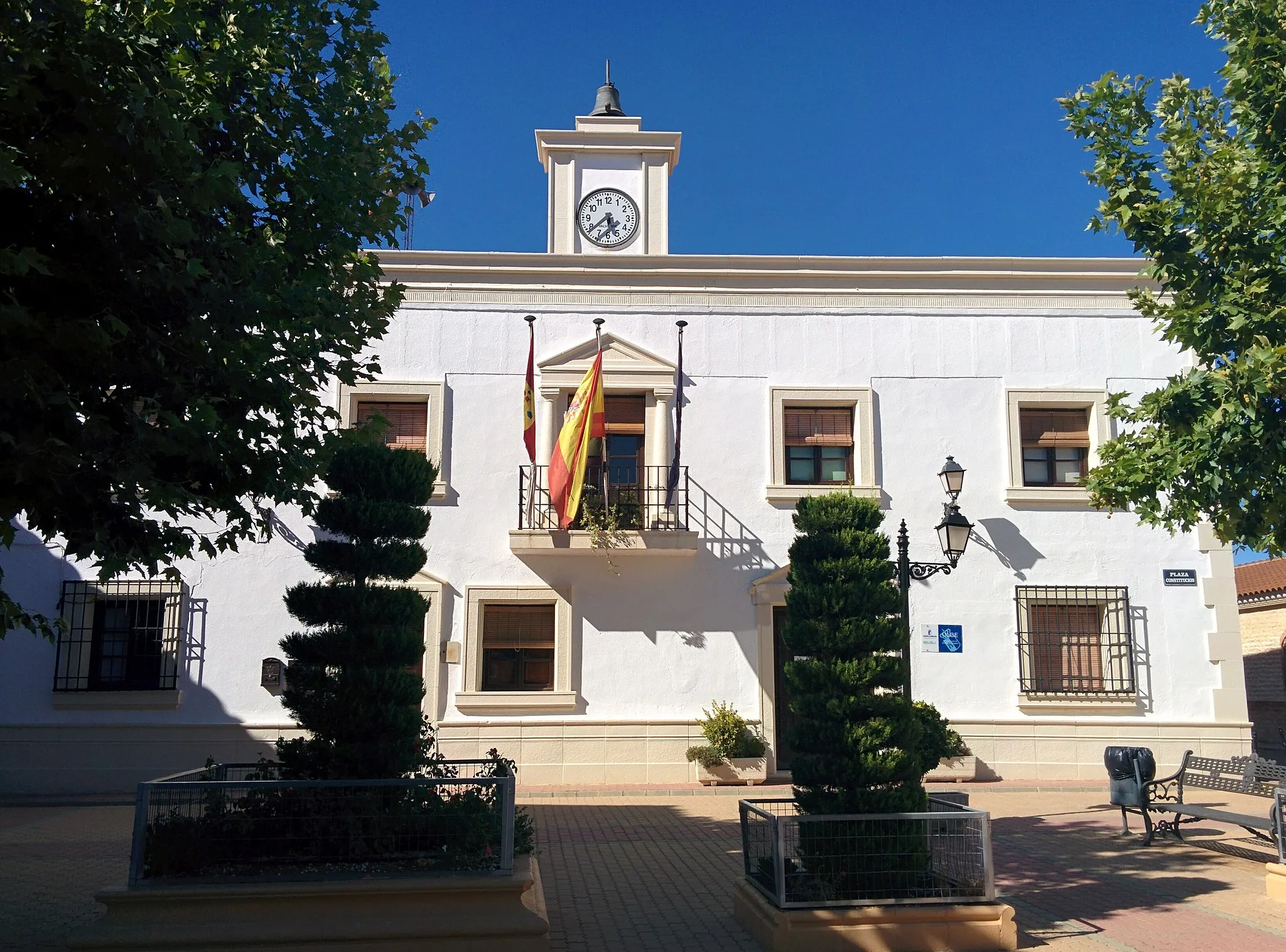 Photo showing: Casa consistorial de Las Mesas (Cuenca, España).