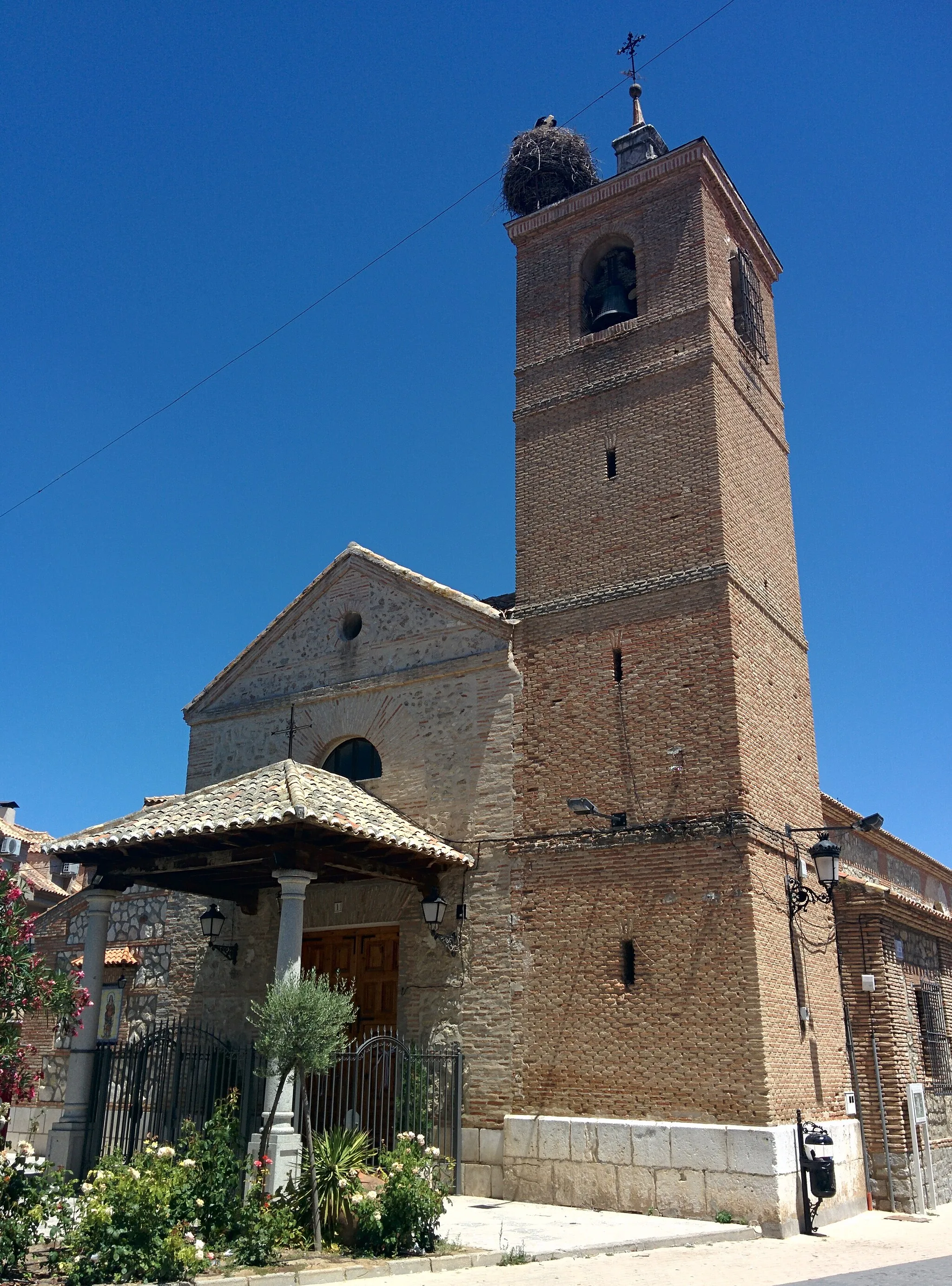 Photo showing: Iglesia de Nuestra Señora de la Asunción, en Numancia de la Sagra (Toledo, España).