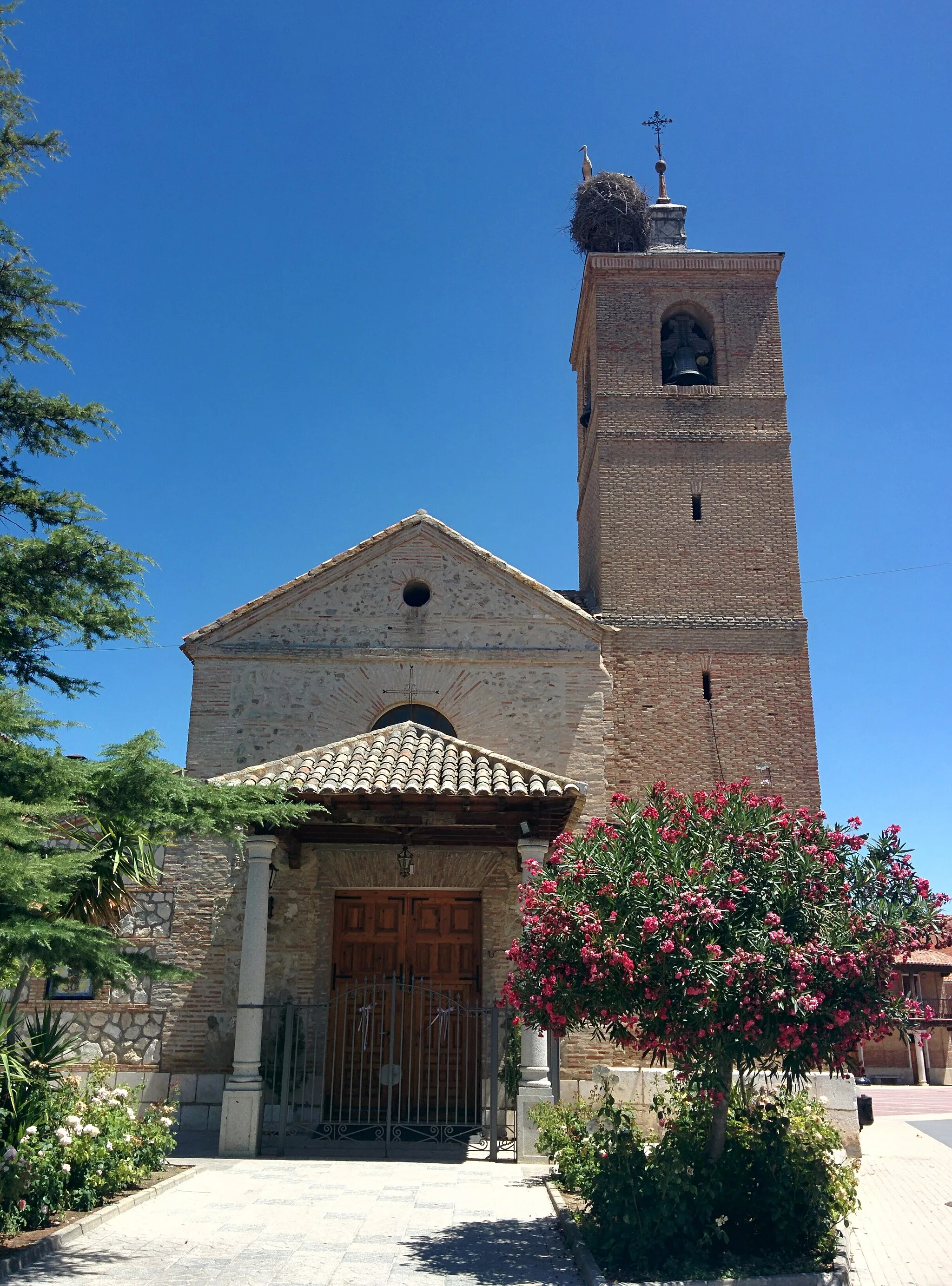 Photo showing: Iglesia de Nuestra Señora de la Asunción, en Numancia de la Sagra (Toledo, España).
