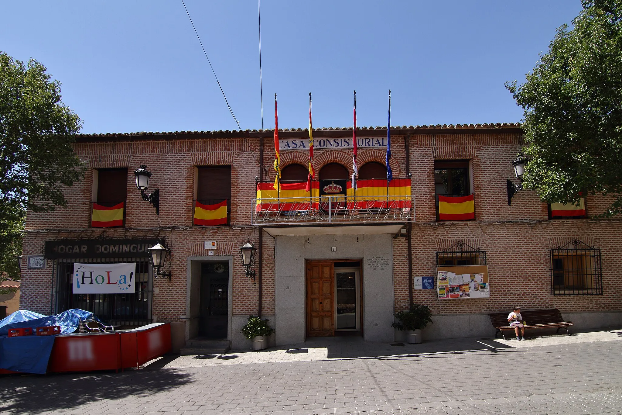 Photo showing: Quismondo, Casa Consistorial