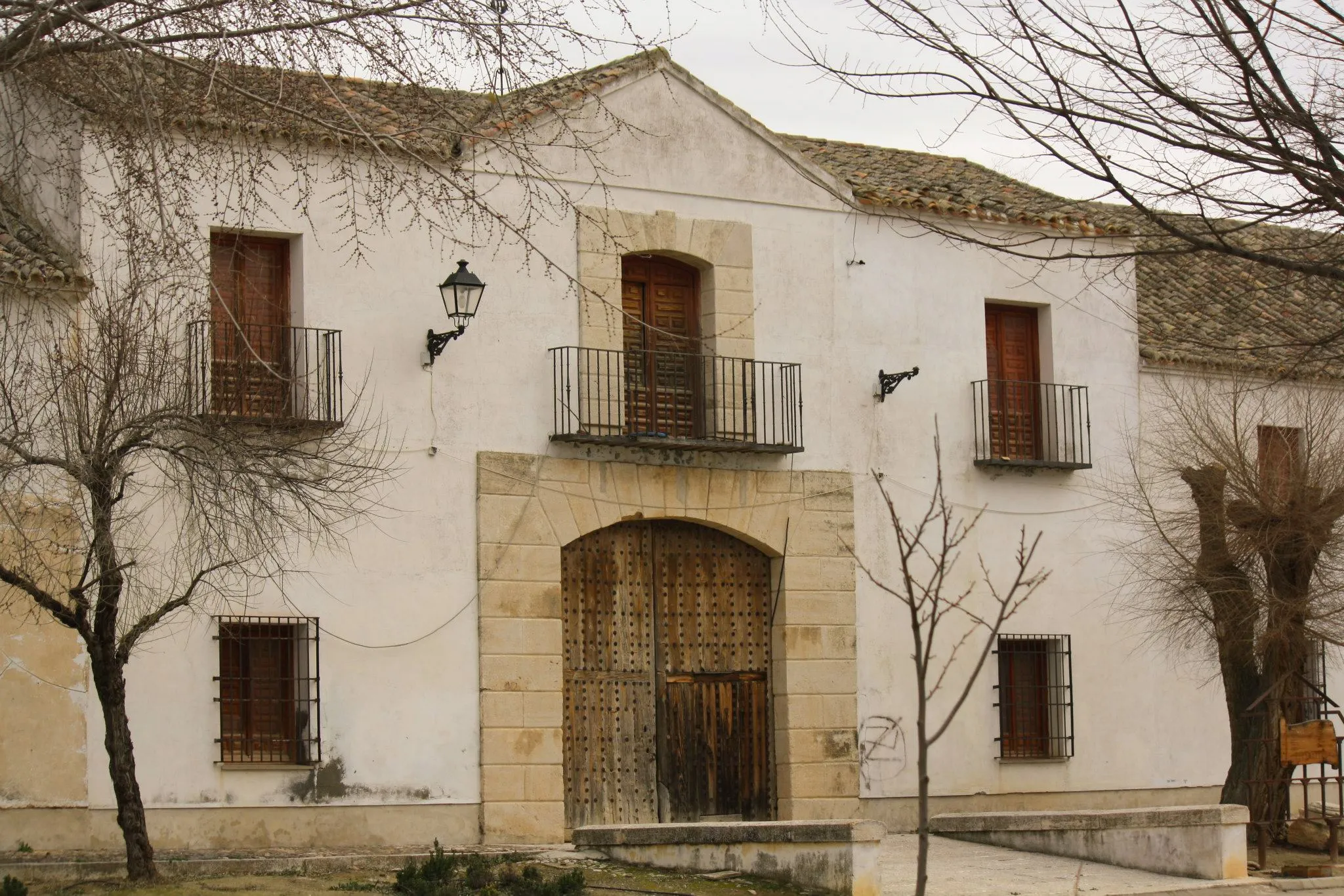 Photo showing: Casa de Postas de Tembleque - Détail de la partie centrale