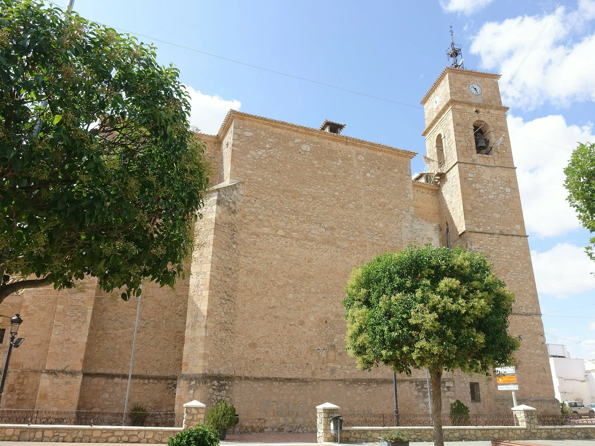 Photo showing: Iglesia de Santiago Apósol, Villanueva de Alcardete (Toledo, España).