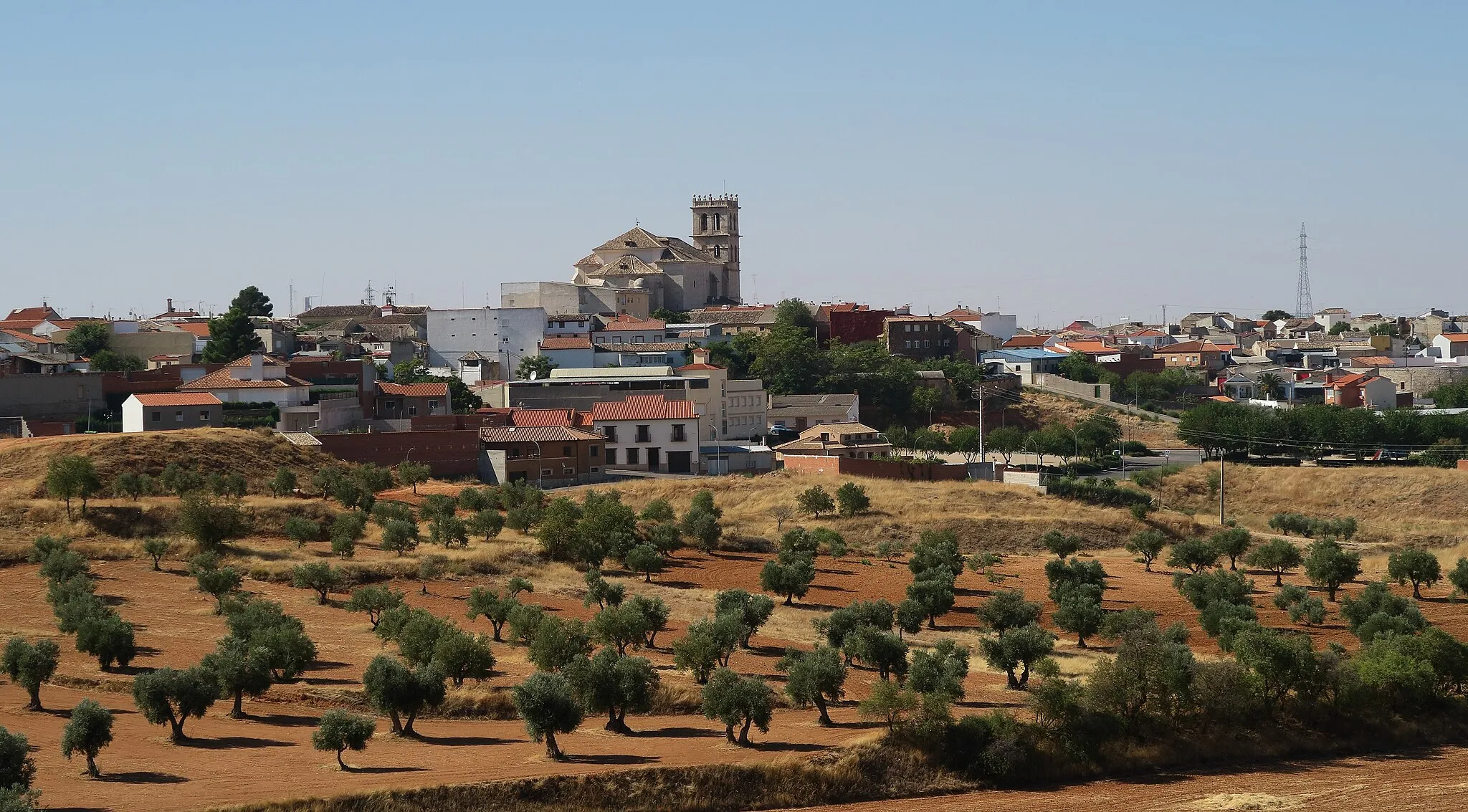 Photo showing: Villarrubia de Santiago, vista de la población