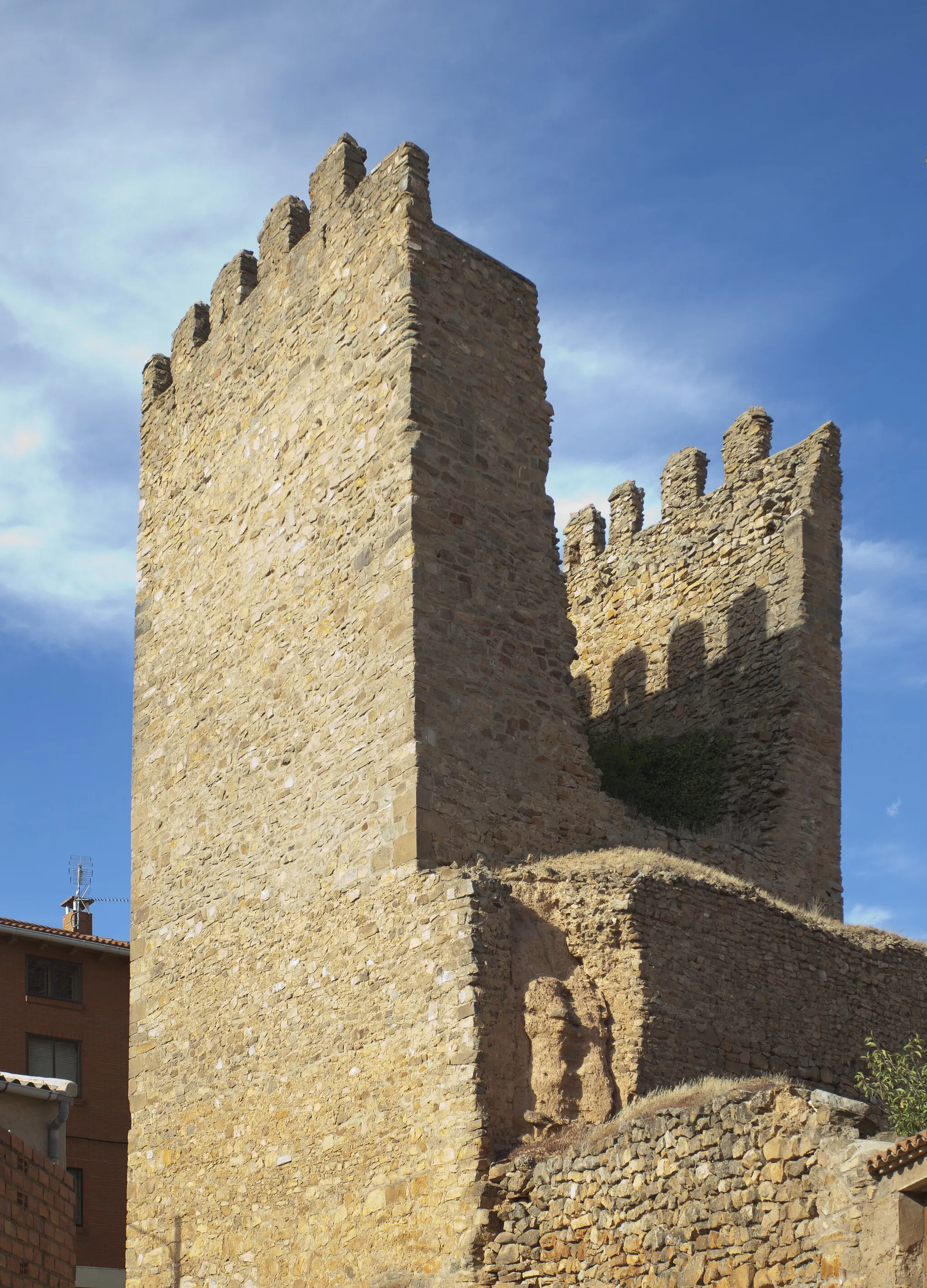 Photo showing: Rollo Tower, Ágreda, Spain