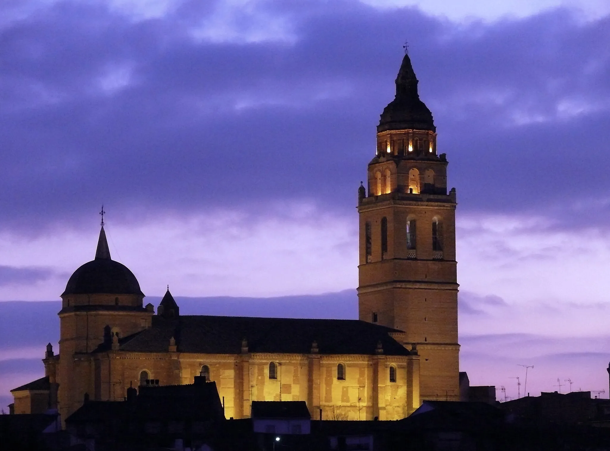 Photo showing: Alaejos (Valladolid, Spain), St. Mary's church