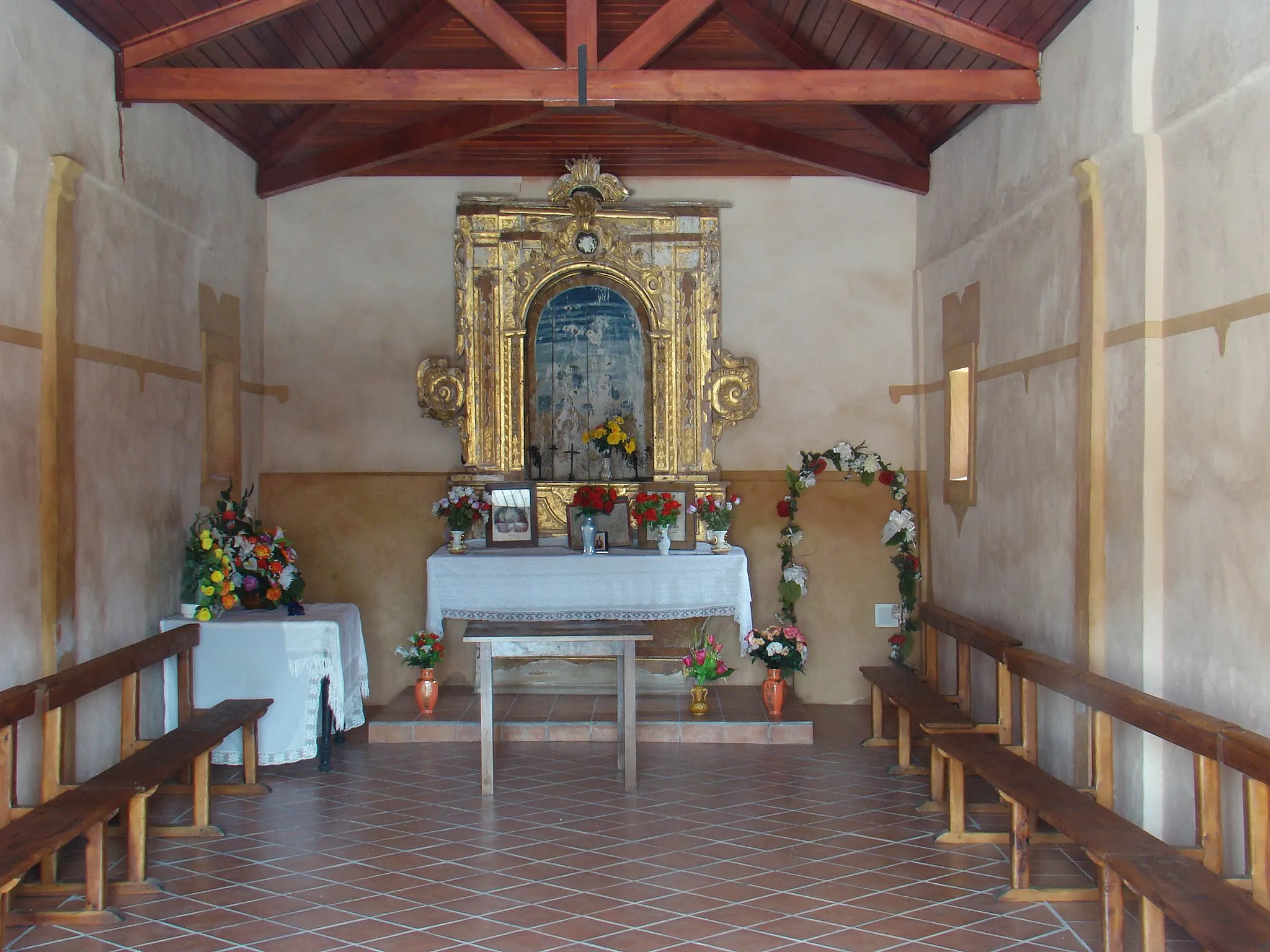 Photo showing: Interior de la ermita de San Roque en Aldeamayor de San Martín (Valladolid, España).