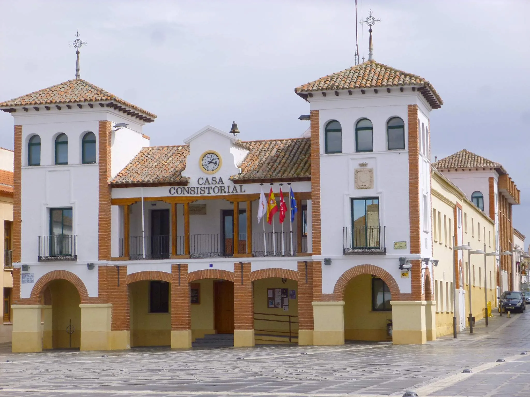 Photo showing: Pinto - Plaza de España y Ayuntamiento