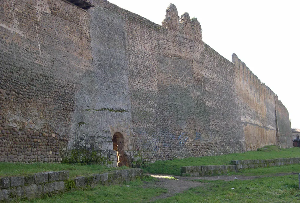 Photo showing: Mansilla de las Mulas wall. (León). Spain