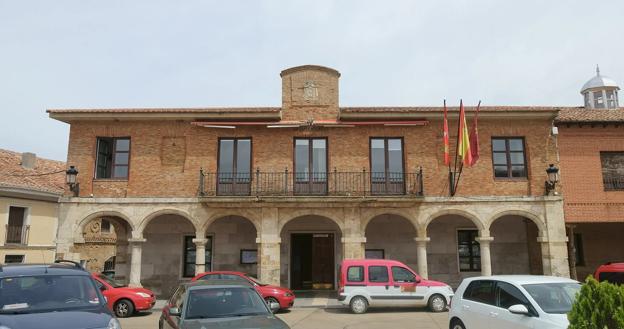 Photo showing: Casa consistorial de Mayorga (Valladolid, España).