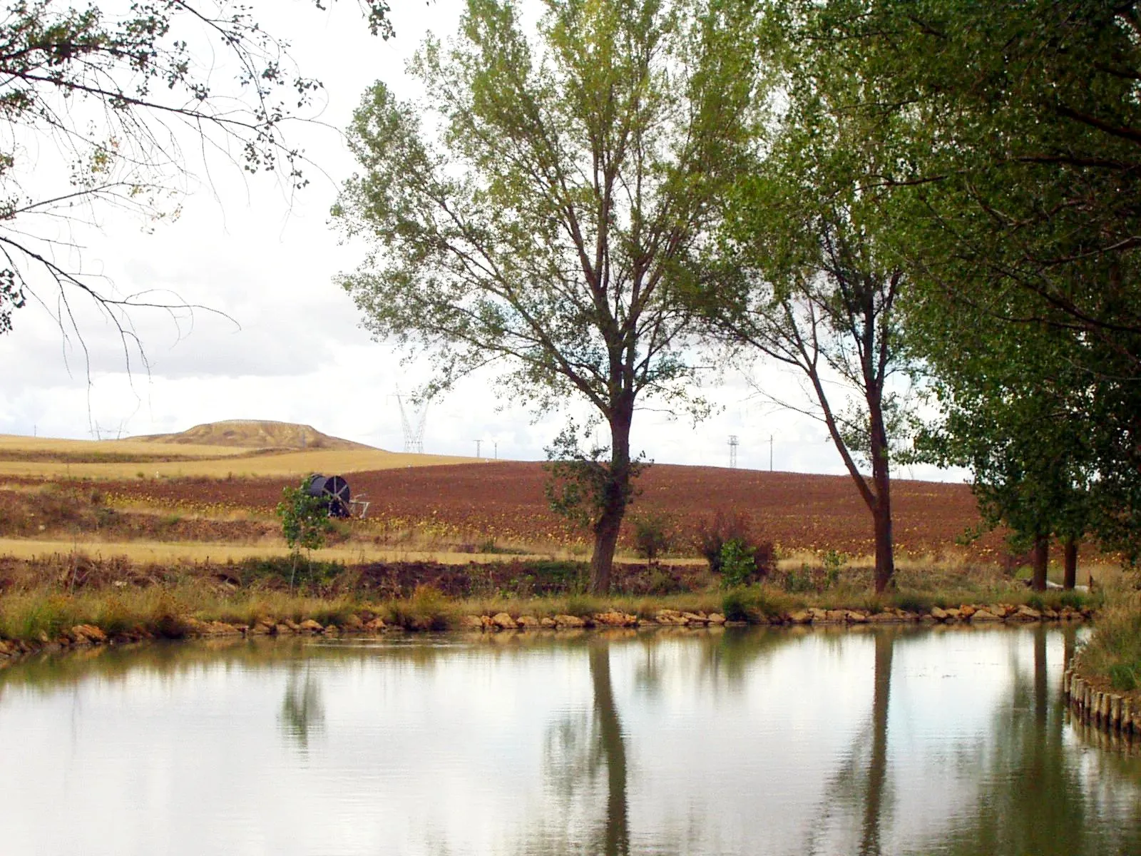 Photo showing: Medina de Rioseco. Valladolid. Canal de Castilla