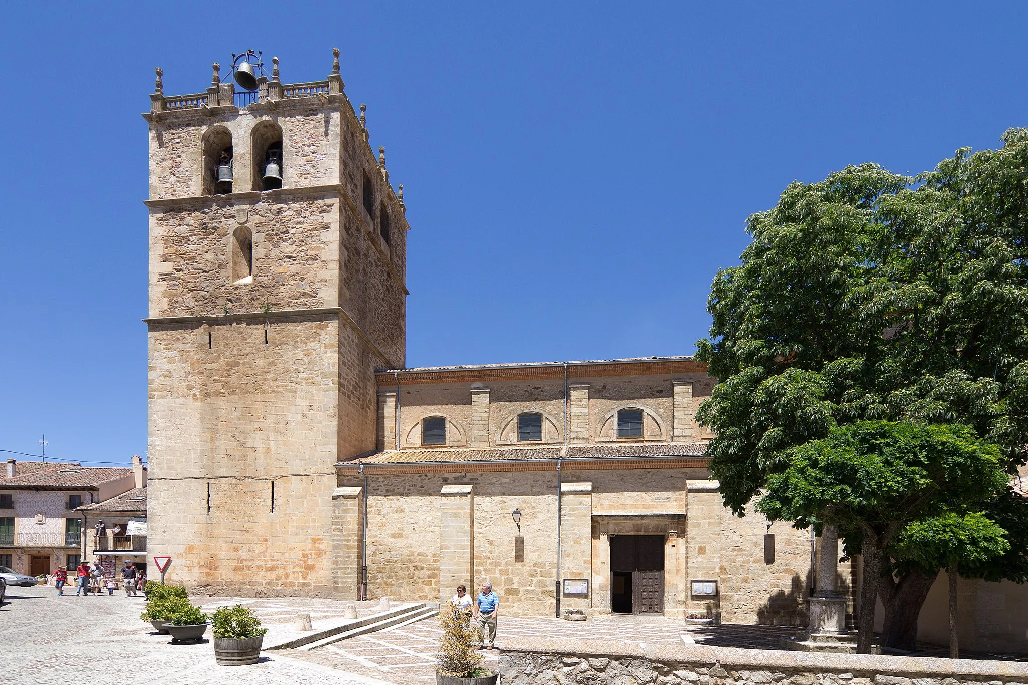 Photo showing: Church of Our Lady of the Cloak, Riaza, Segovia, Castile and León, Spain.