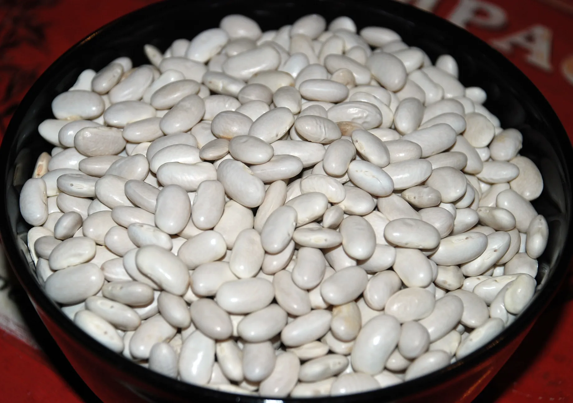 Photo showing: White beans of Saldaña (Palencia, Castile and León).