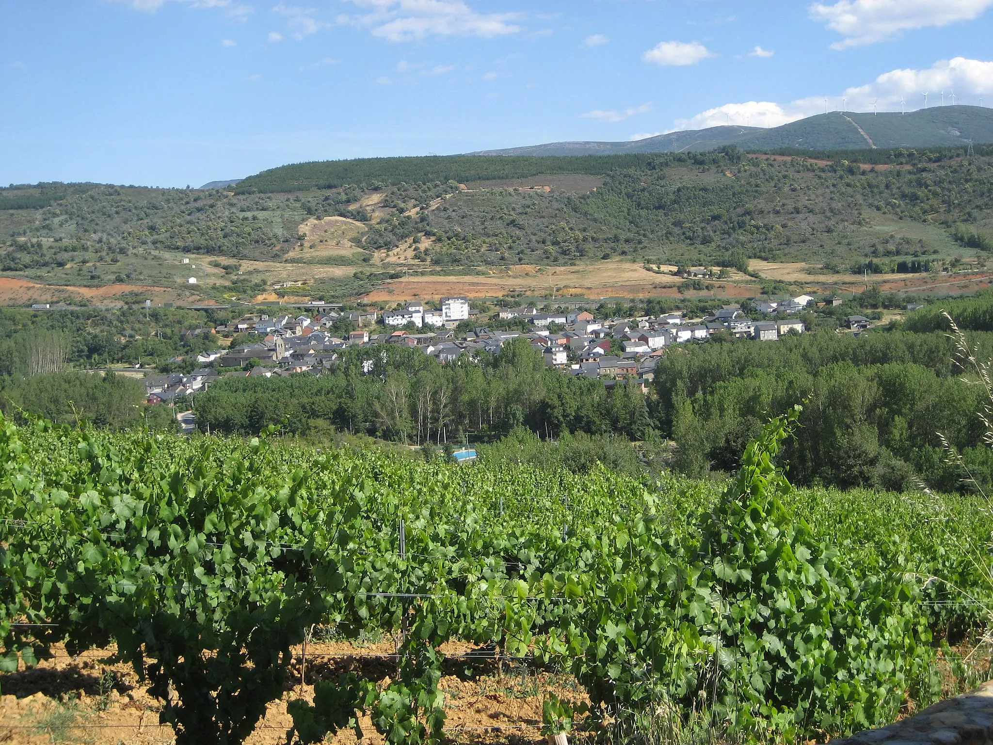 Photo showing: Vista panorámica de Albares de la Ribera