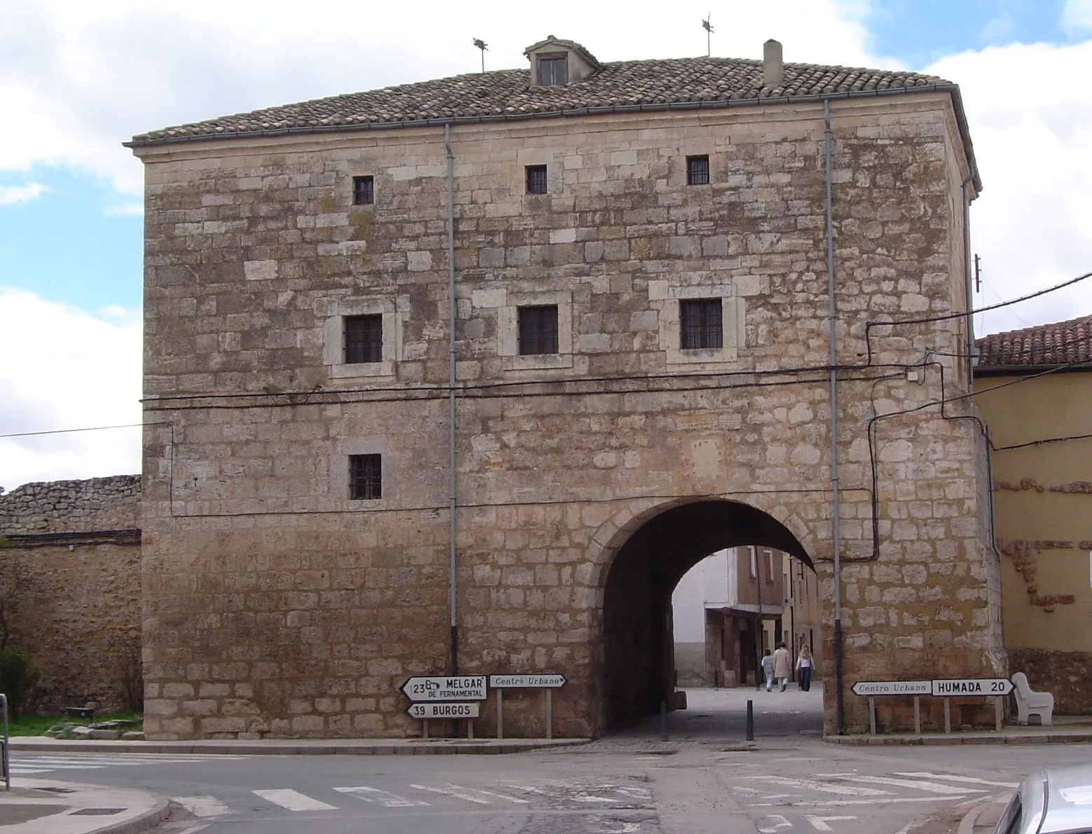 Photo showing: Arco de la Cárcel, Villadiego