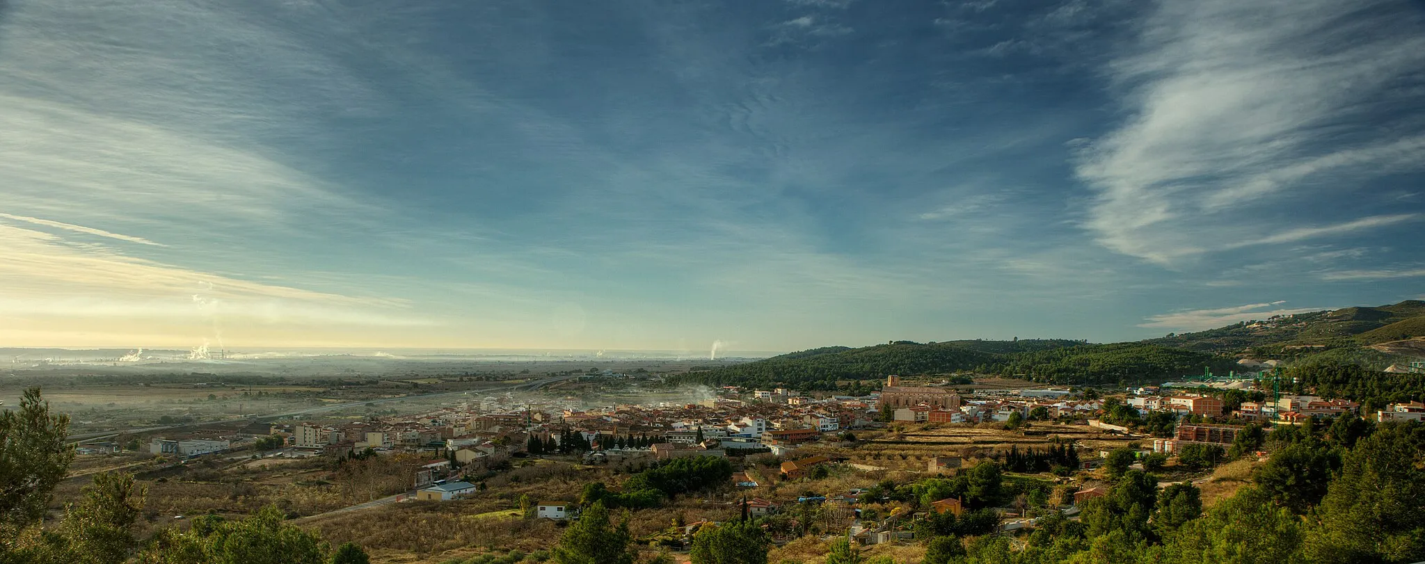 Photo showing: Panorama von Alcover (Tarragona)