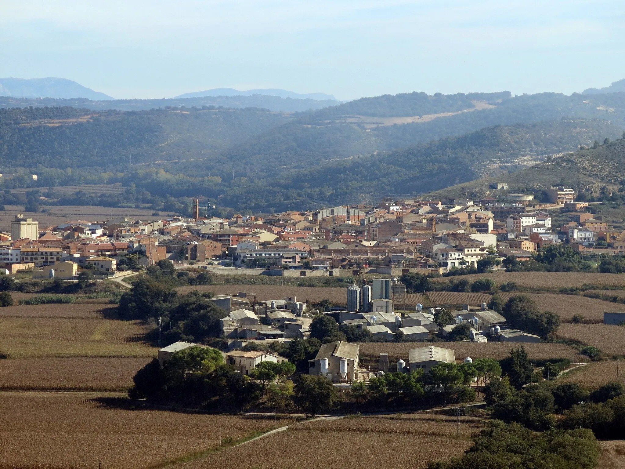 Photo showing: Artesa de Segre des de Montsonís