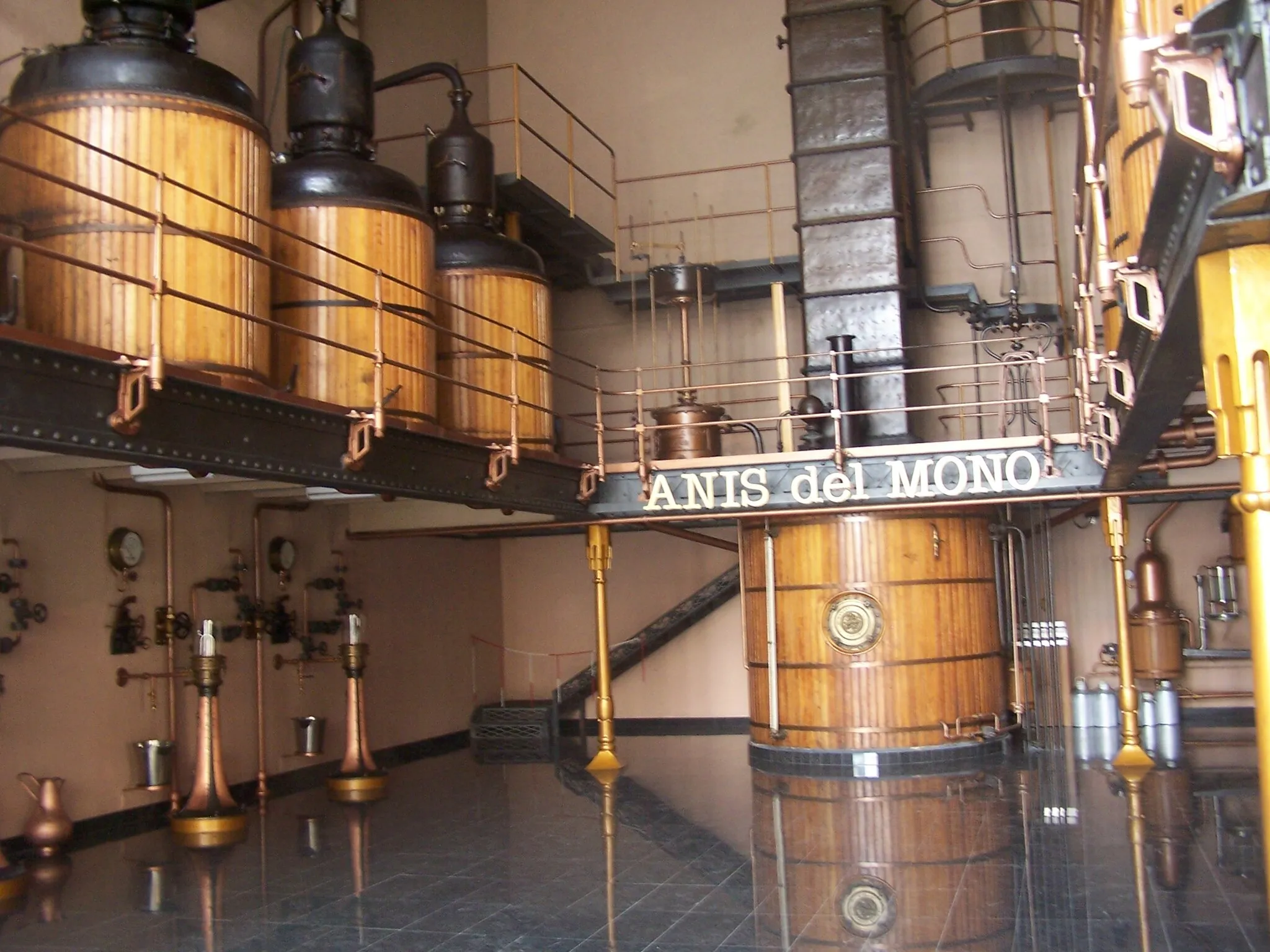 Photo showing: Anis del Mono Factory in Badalona, Catalonia