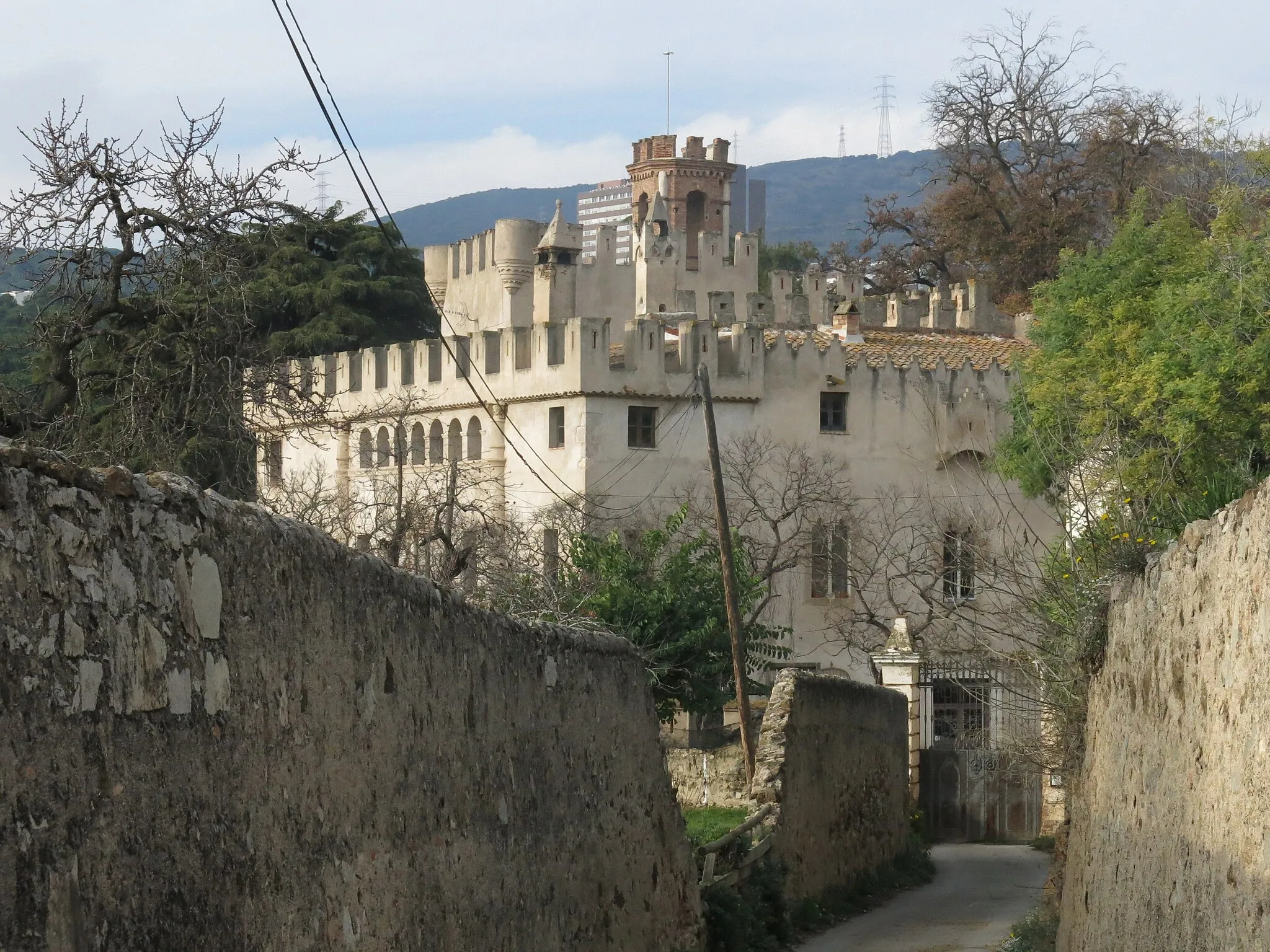 Photo showing: Castell de Godmar (Badalona)