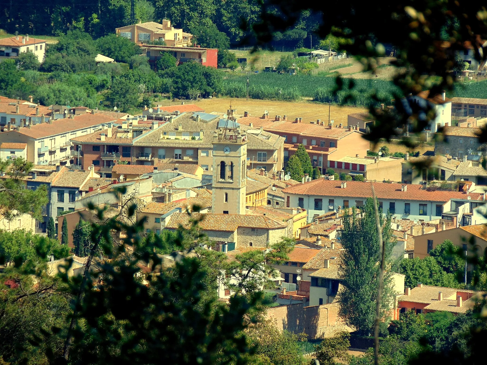 Photo showing: Església de Sant Llorenç (Bescanó)