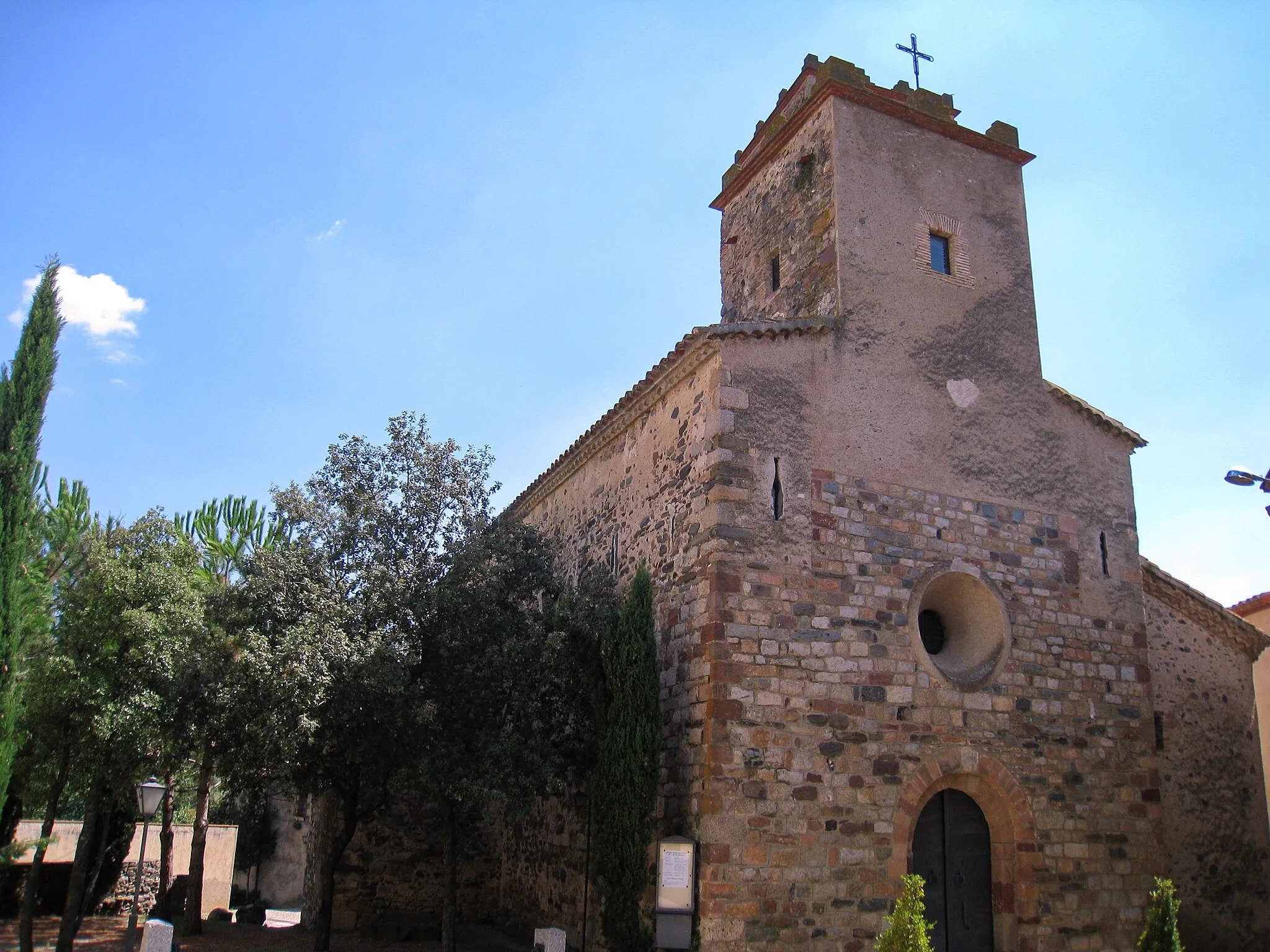 Photo showing: Església parroquial de Sant Muç (Cànoves i Samalús)