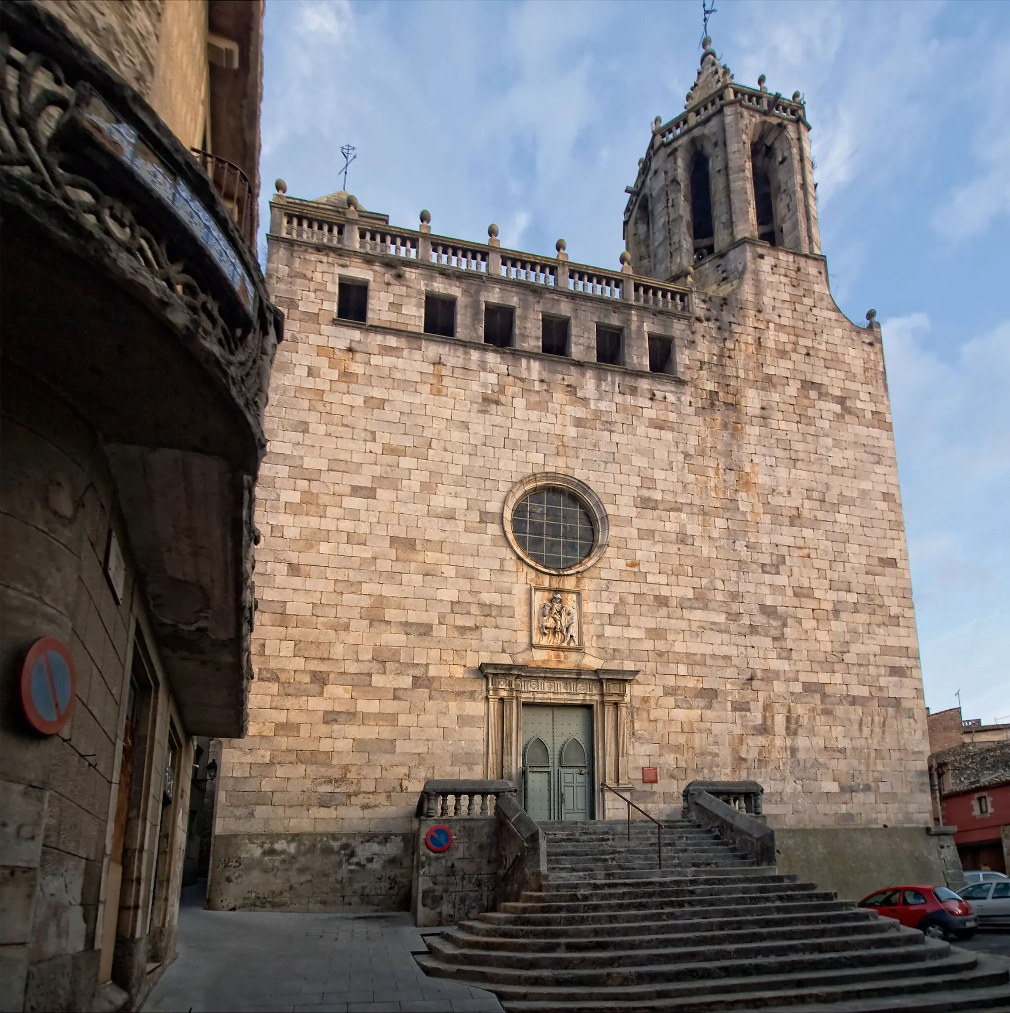 Photo showing: Sant Martí Church (Cassà de la Selva, Catalonia, Spain)