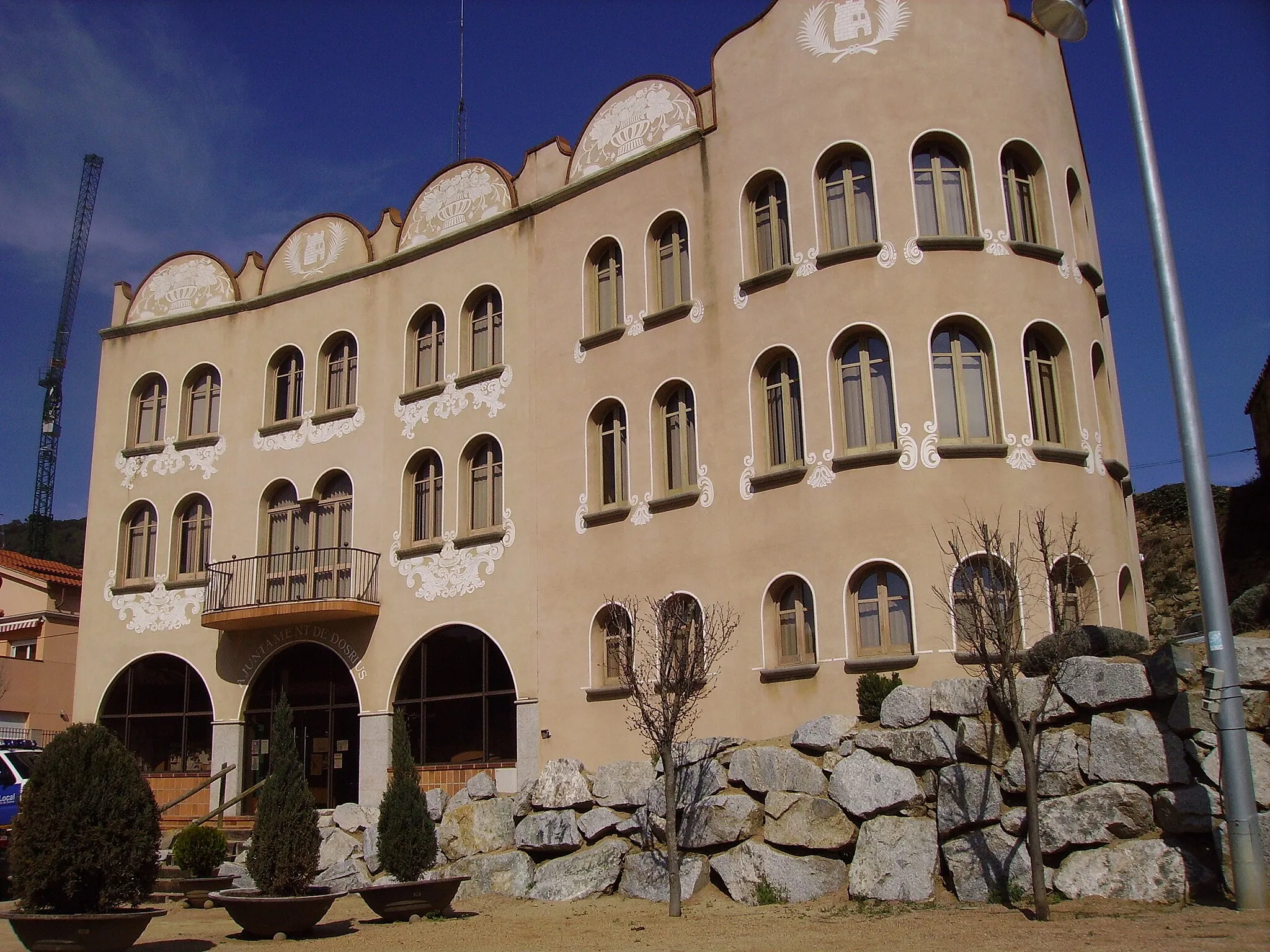 Photo showing: Ajuntament de Dosrius, El Maresme, Catalunya.