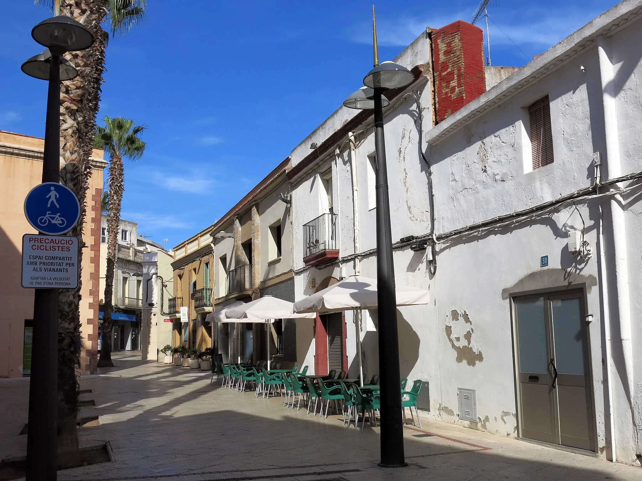 Photo showing: Carrer Major (Gavà)