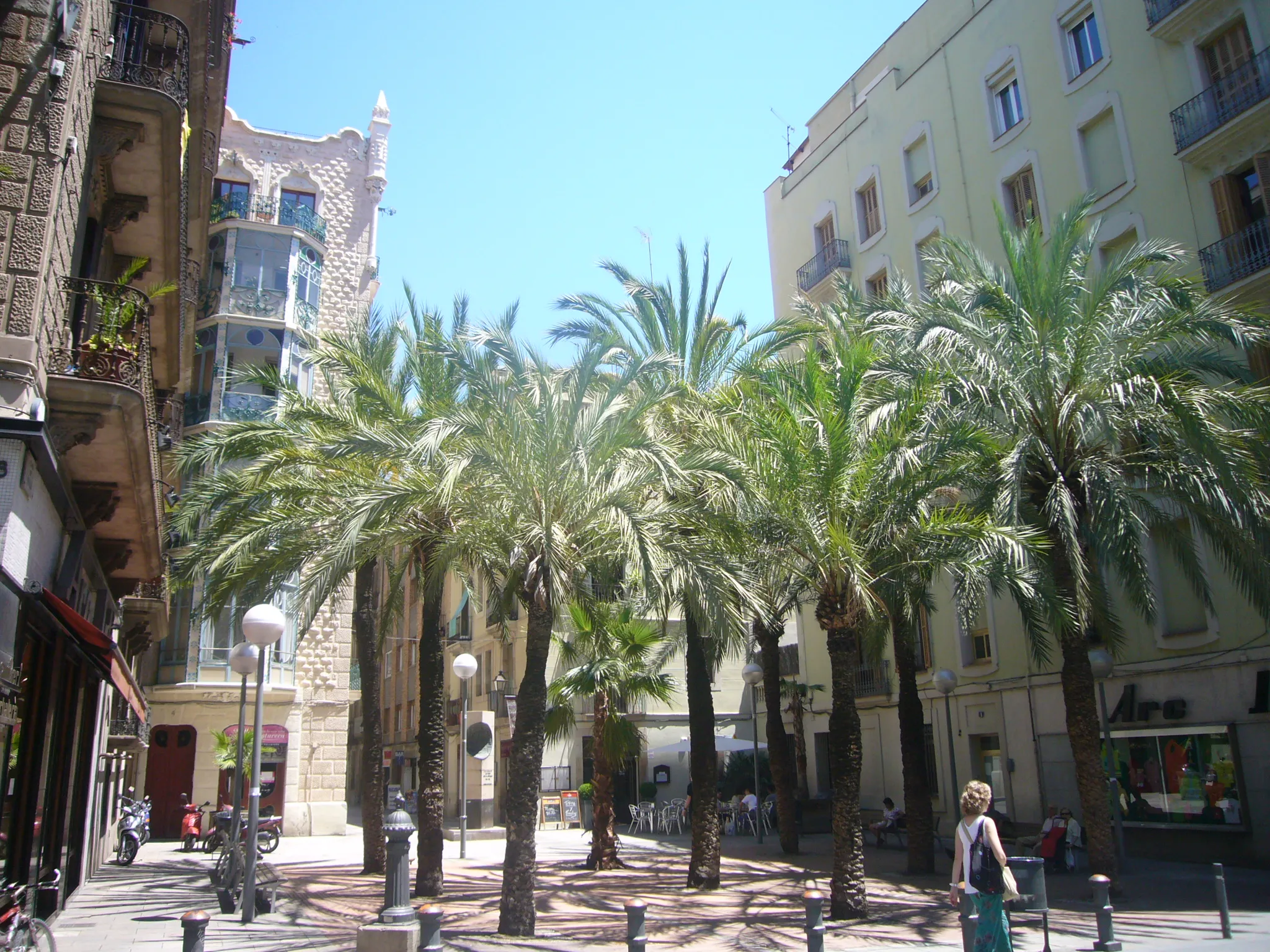 Photo showing: Plaça de Trilla, Barcelona