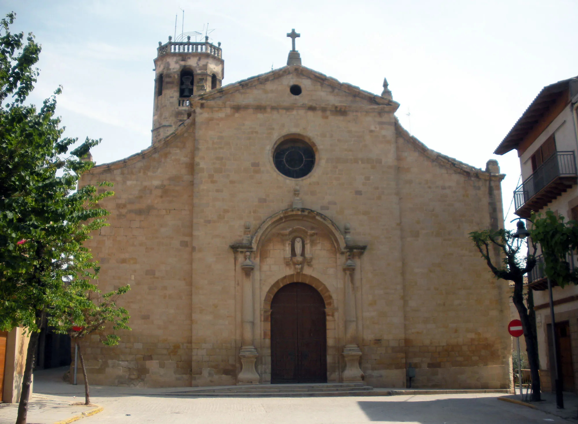 Photo showing: Església de la Transfiguració del Senyor (Juneda)