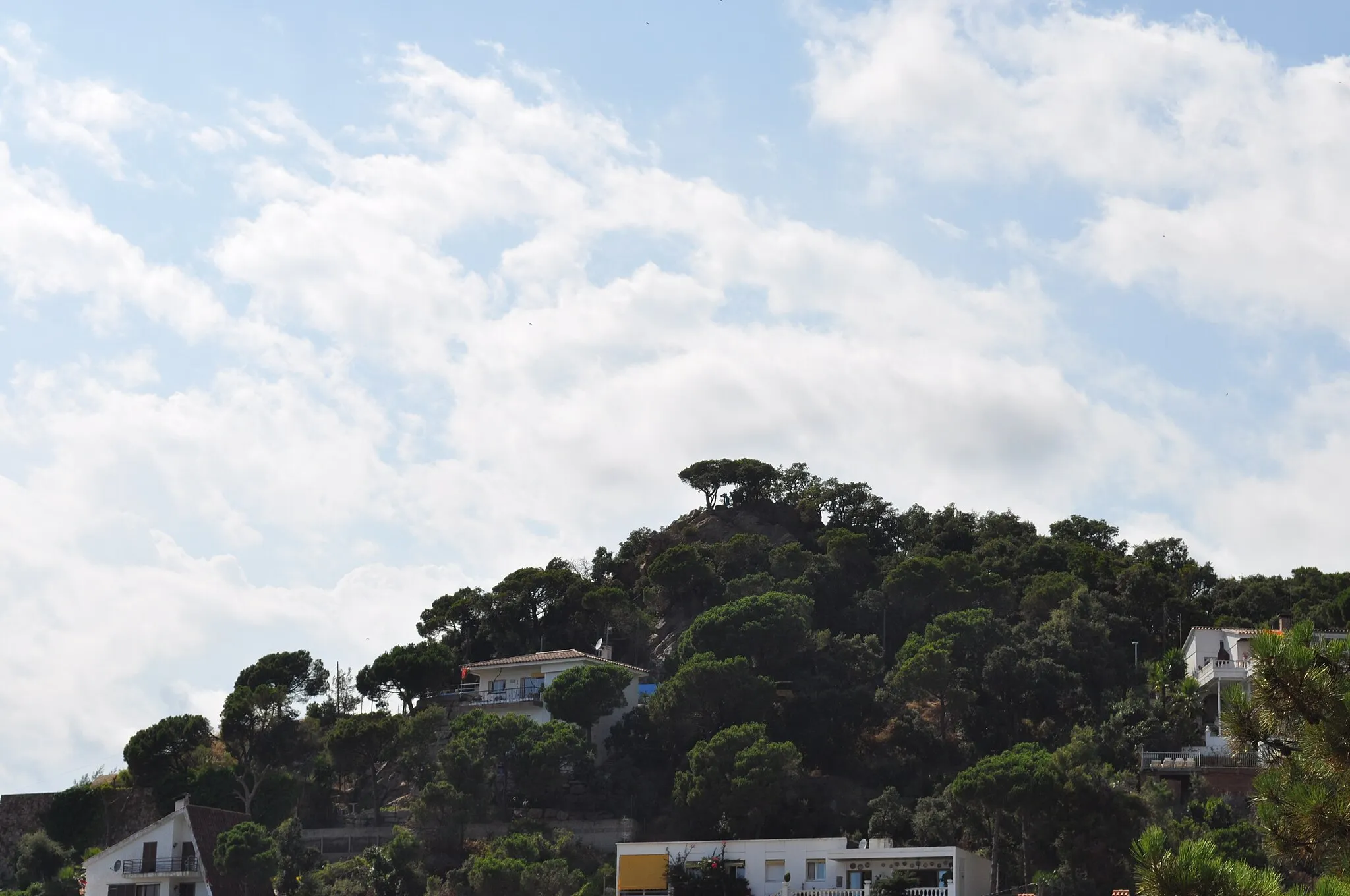 Photo showing: Puig de Castellet, hill near Lloret de Mar