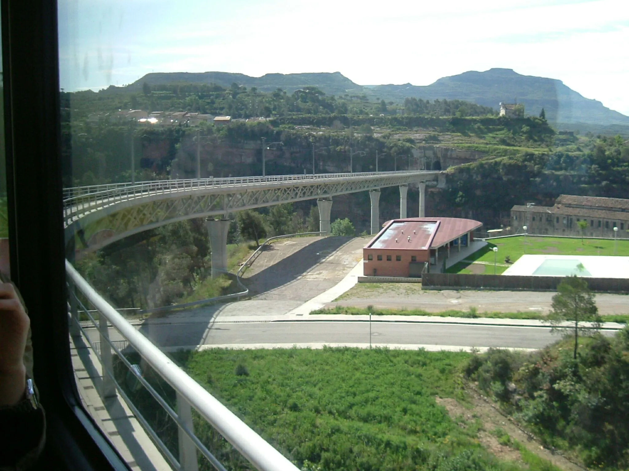 Photo showing: Montserrat (Spain) Rack Railway bridge