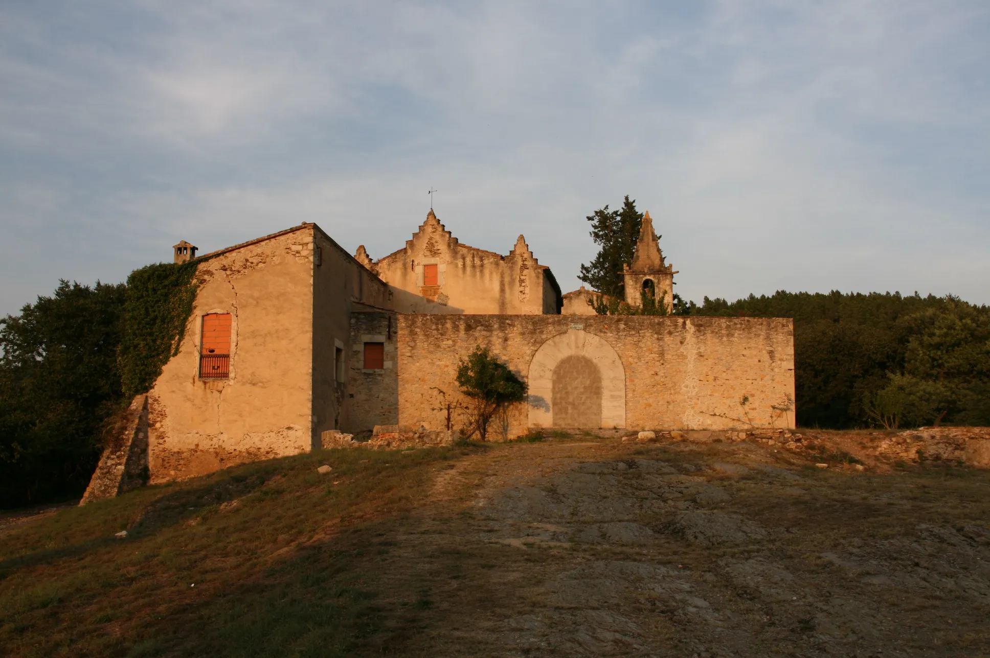 Photo showing: Vista general del Castell de Palol
