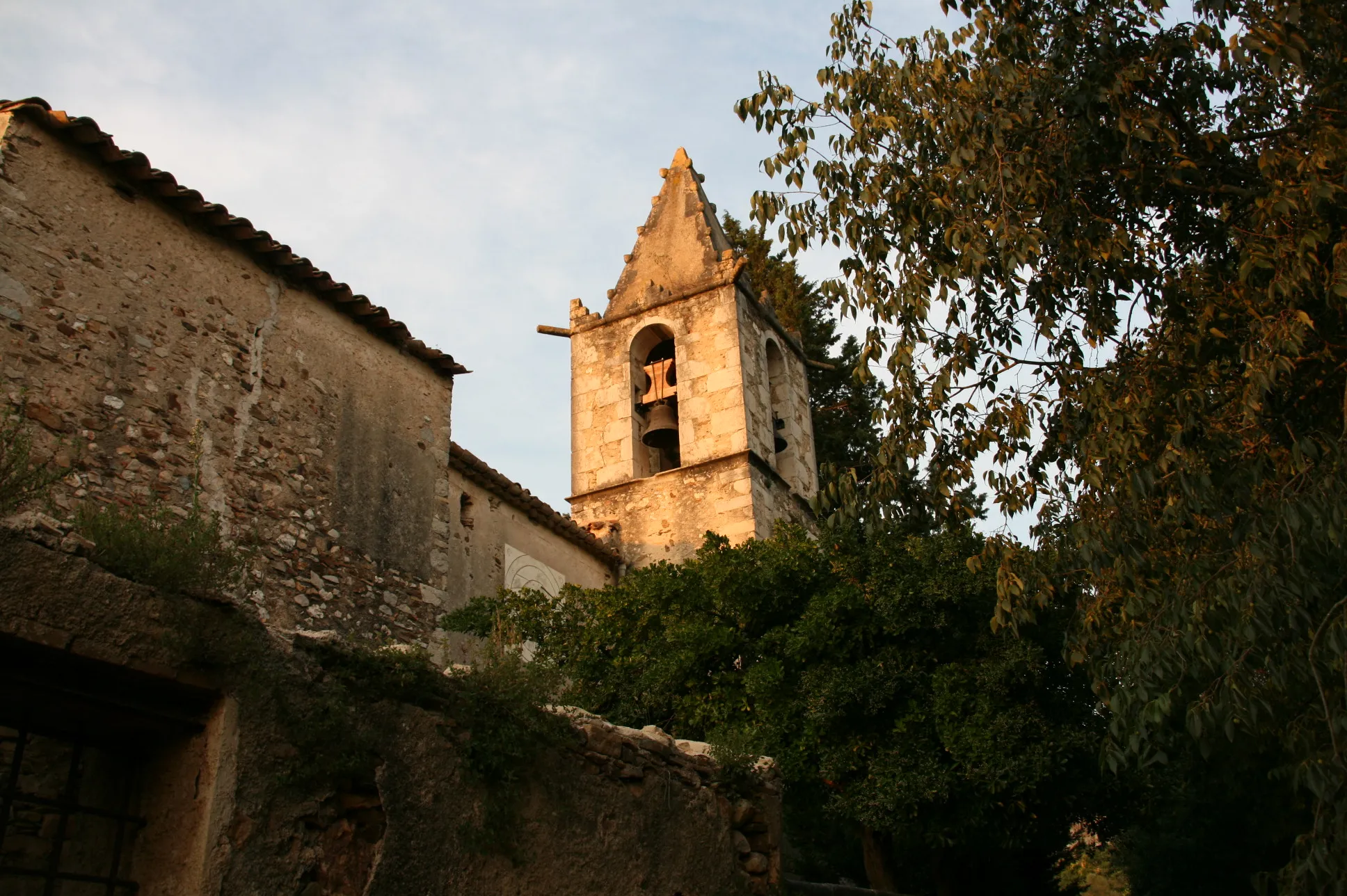 Photo showing: Campanar del Castell de Palol