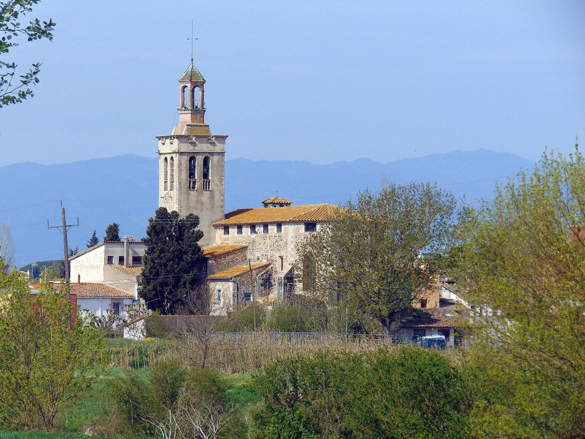 Photo showing: Església de Sant Esteve de Riudellots (Riudellots de la Selva)