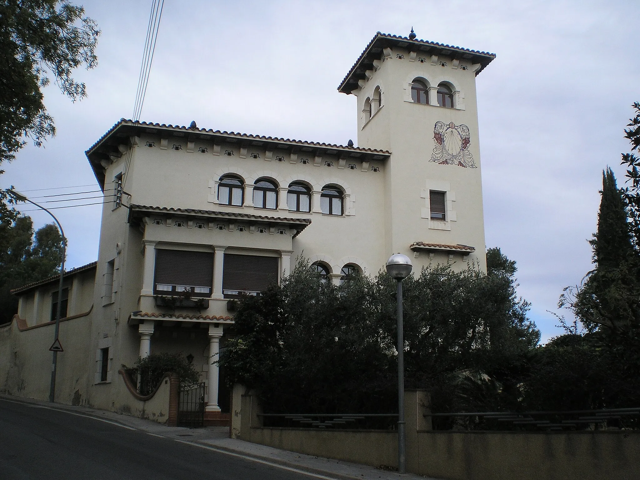 Photo showing: La Soleiada, casa senyorial d'estil noucentista a Riudoms