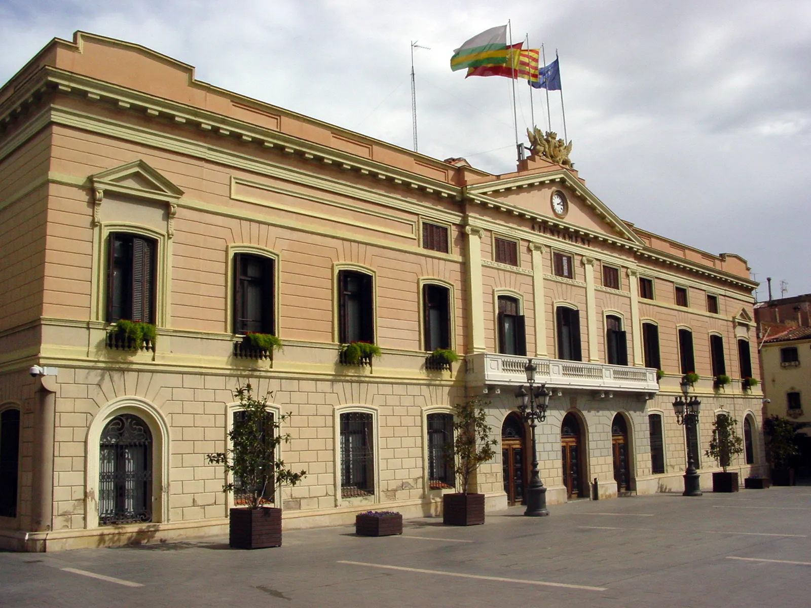 Photo showing: Townhall of Sabadell, in Vallès Occidental