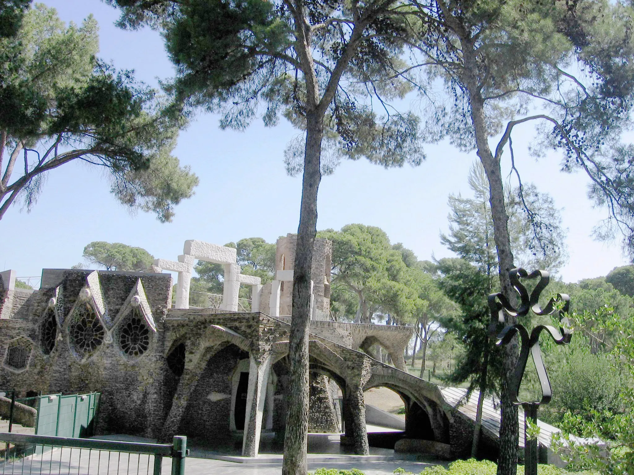 Photo showing: Cripta de la Colonia Güell, de Antoni Gaudí (Santa Coloma de Cervelló)