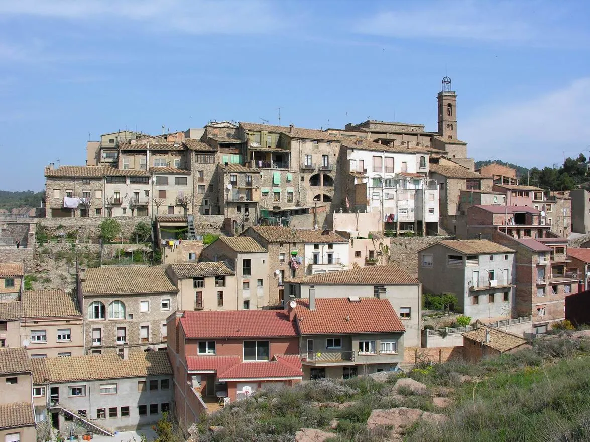 Photo showing: Imatge de Súria, el Bages, Catalunya. El poble vell de Súria