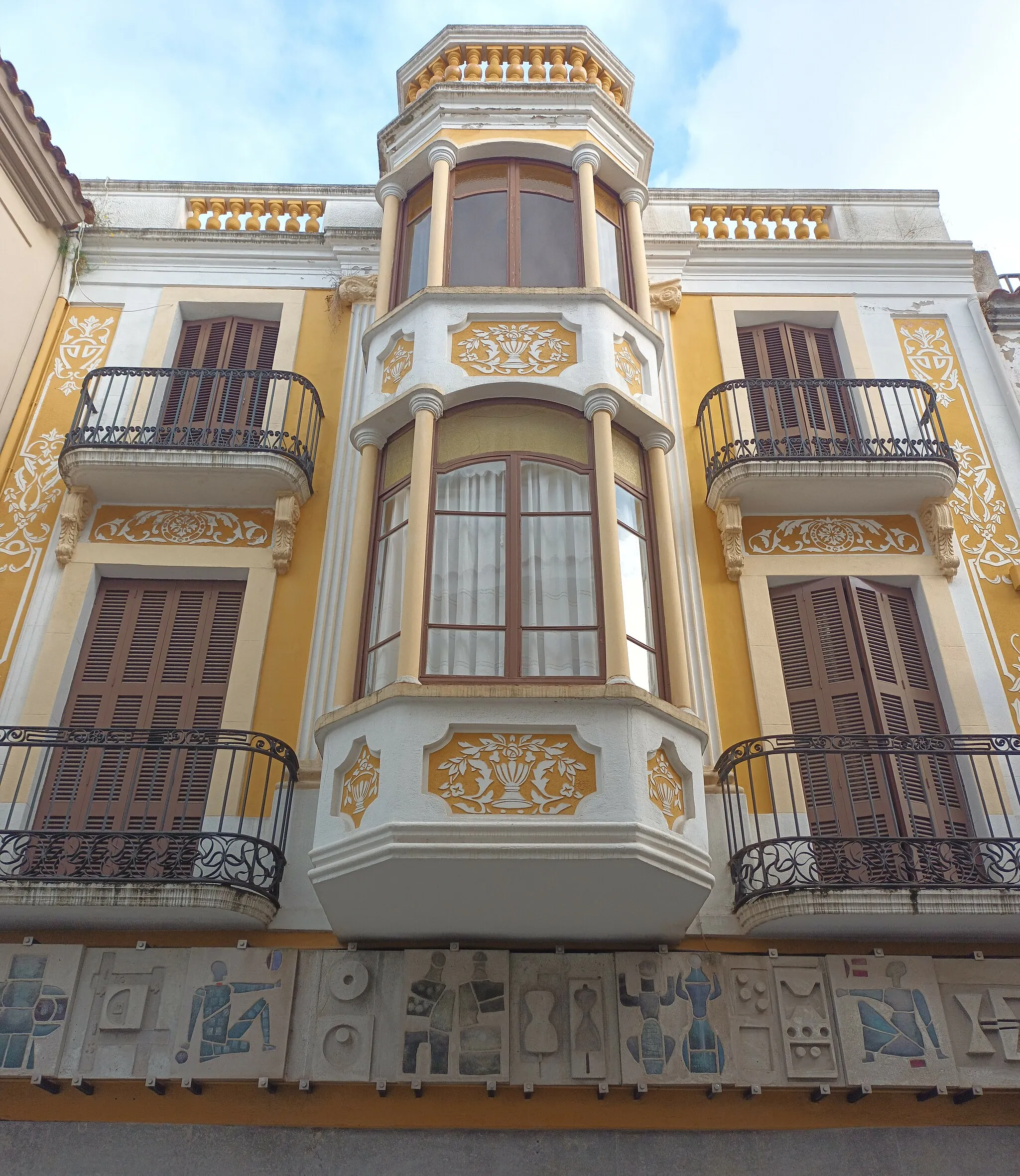 Photo showing: Casa modernista al carrer Sant Ramon, 22 - Tordera - Catalunya