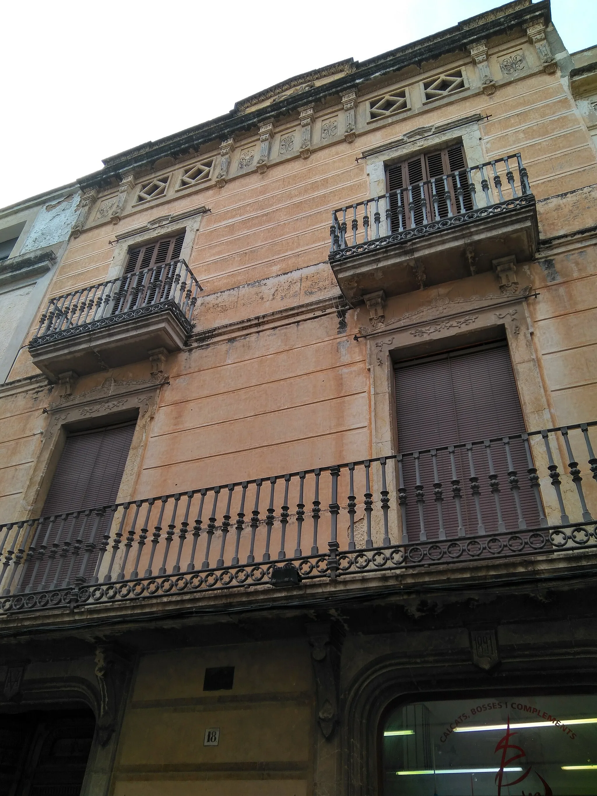 Photo showing: Casa Huguet (Torredembarra)