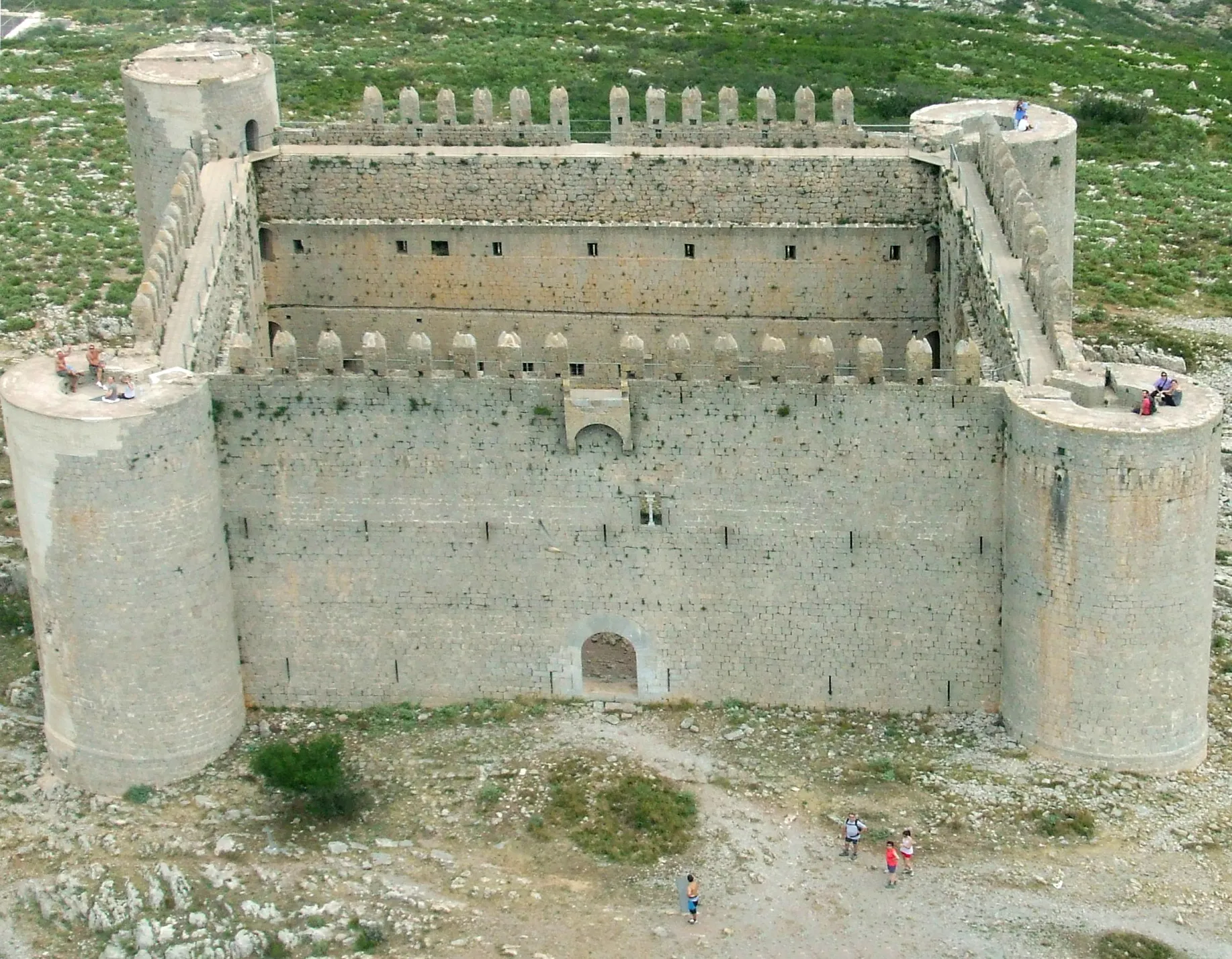Photo showing: Castell de Montgrí (Torroella de Montgrí)