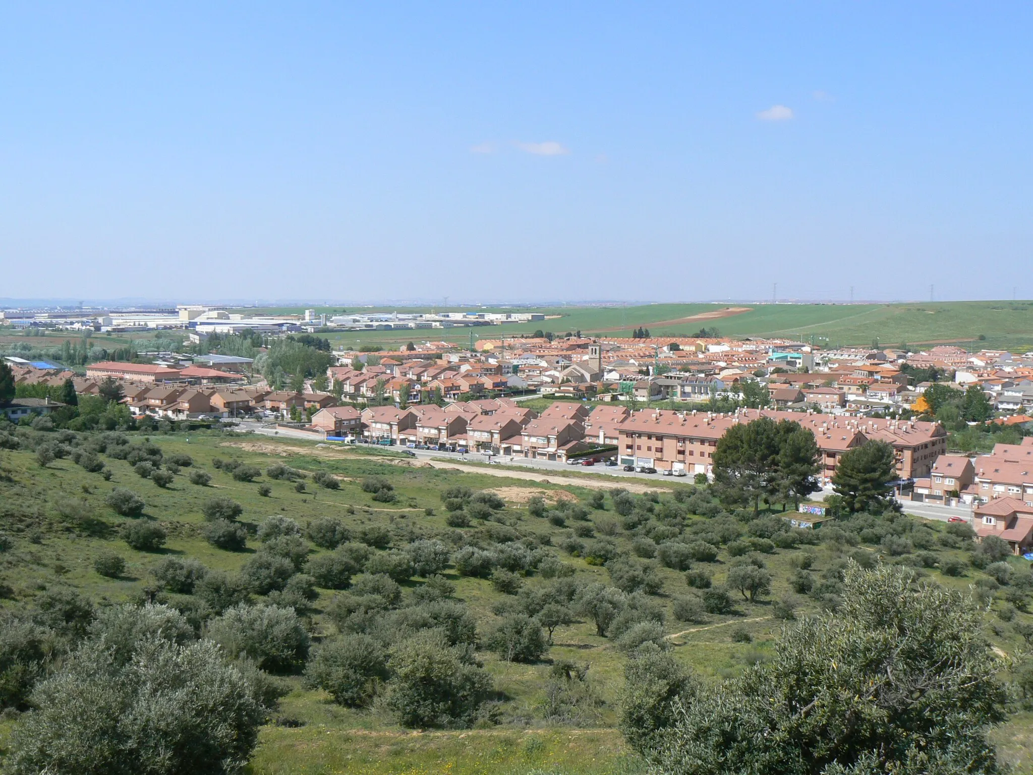 Photo showing: Vista panorámica de Camarma de Esteruelas, Madrid, España.