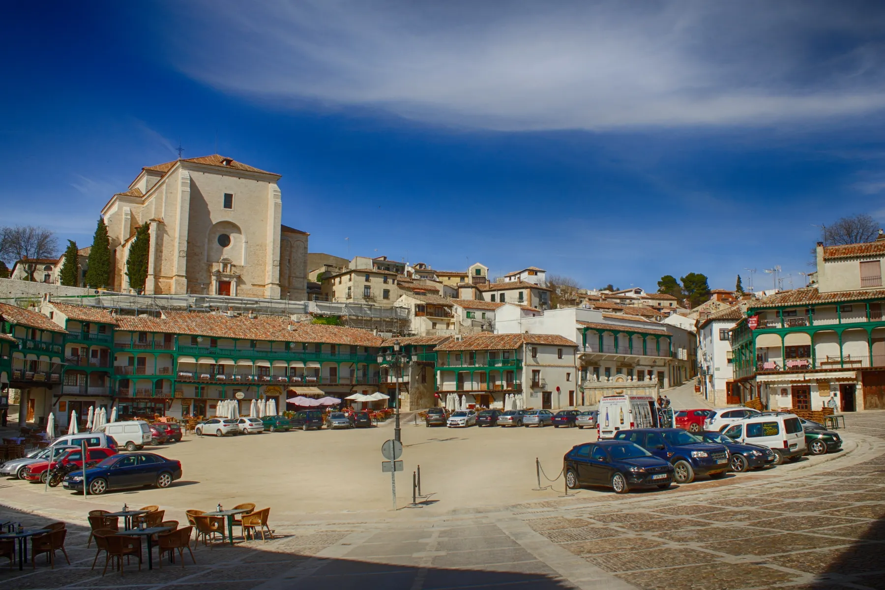 Photo showing: Plaza Mayor, Chinchón, Comunidad de Madrid, España; construida entre los siglos XV y XVII