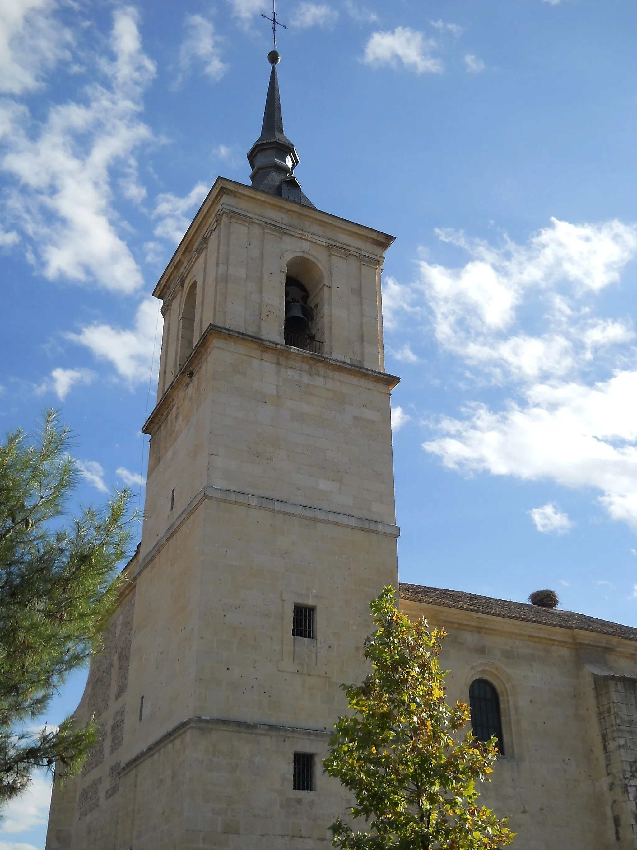 Photo showing: Campanile, Chiesa di San Cipriano, Cobeña, Madrid, Spagna