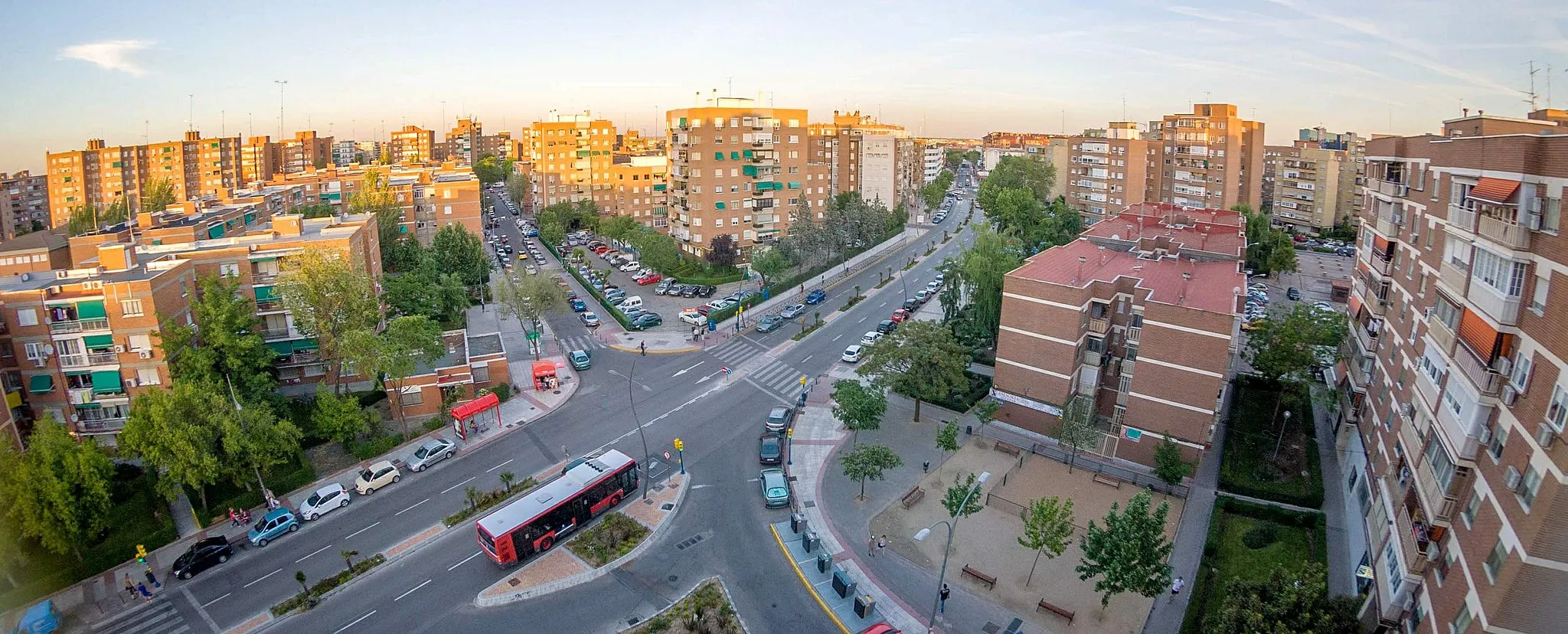 Photo showing: Las vistas desde mi ventana (Fuenlabrada, Madrid))