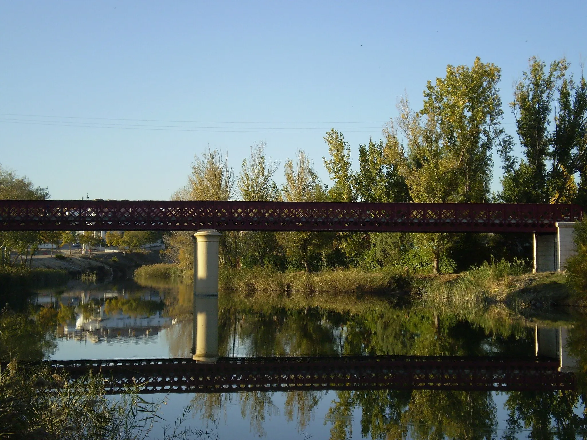 Photo showing: Fuentidueña Bridge over Tajo River. Fuentidueña de Tajo, Community of Madrid, Spain