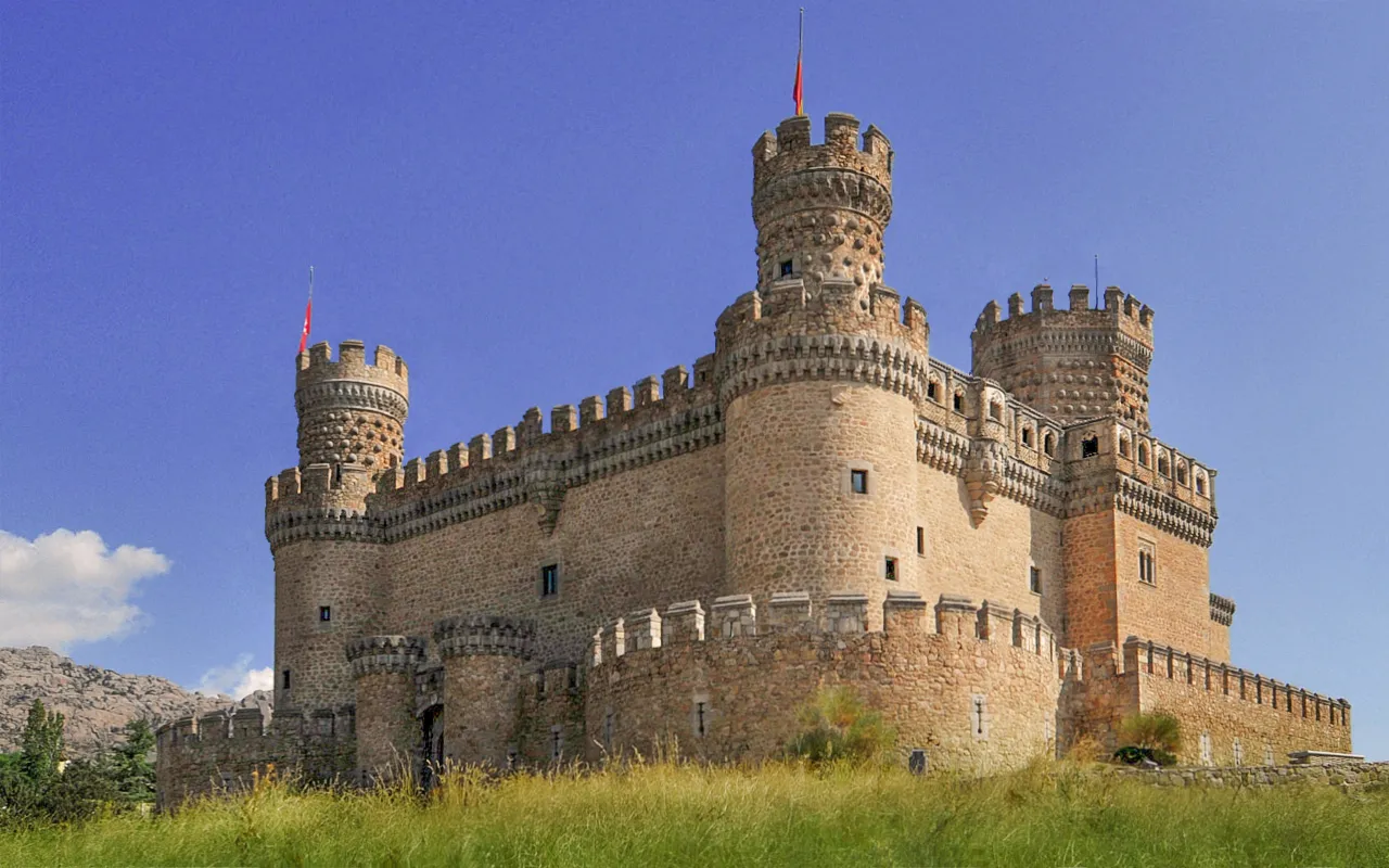 Photo showing: Castle of Manzanares el Real (Community of Madrid, Spain).