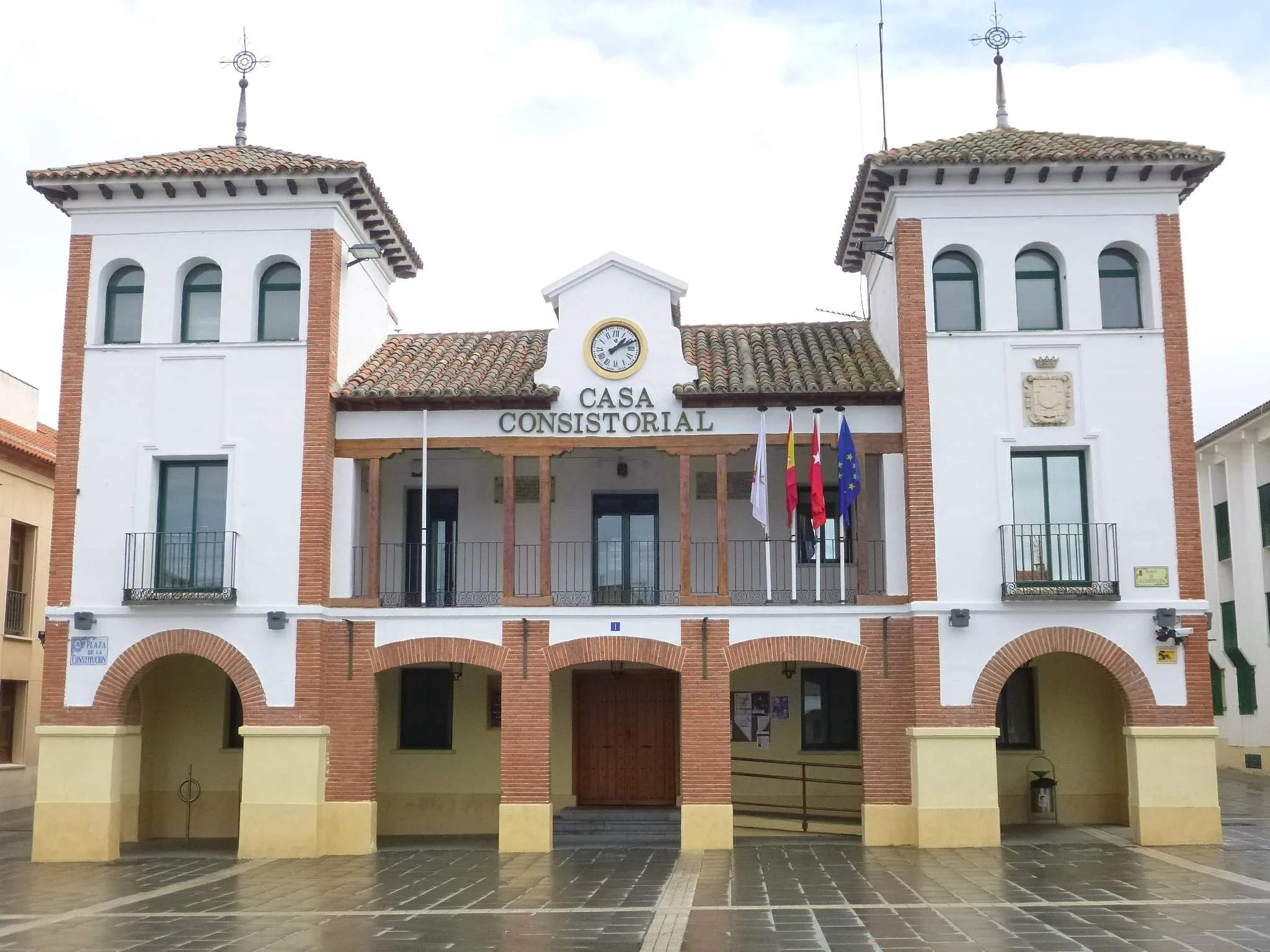 Photo showing: Pinto - Plaza de España y Ayuntamiento