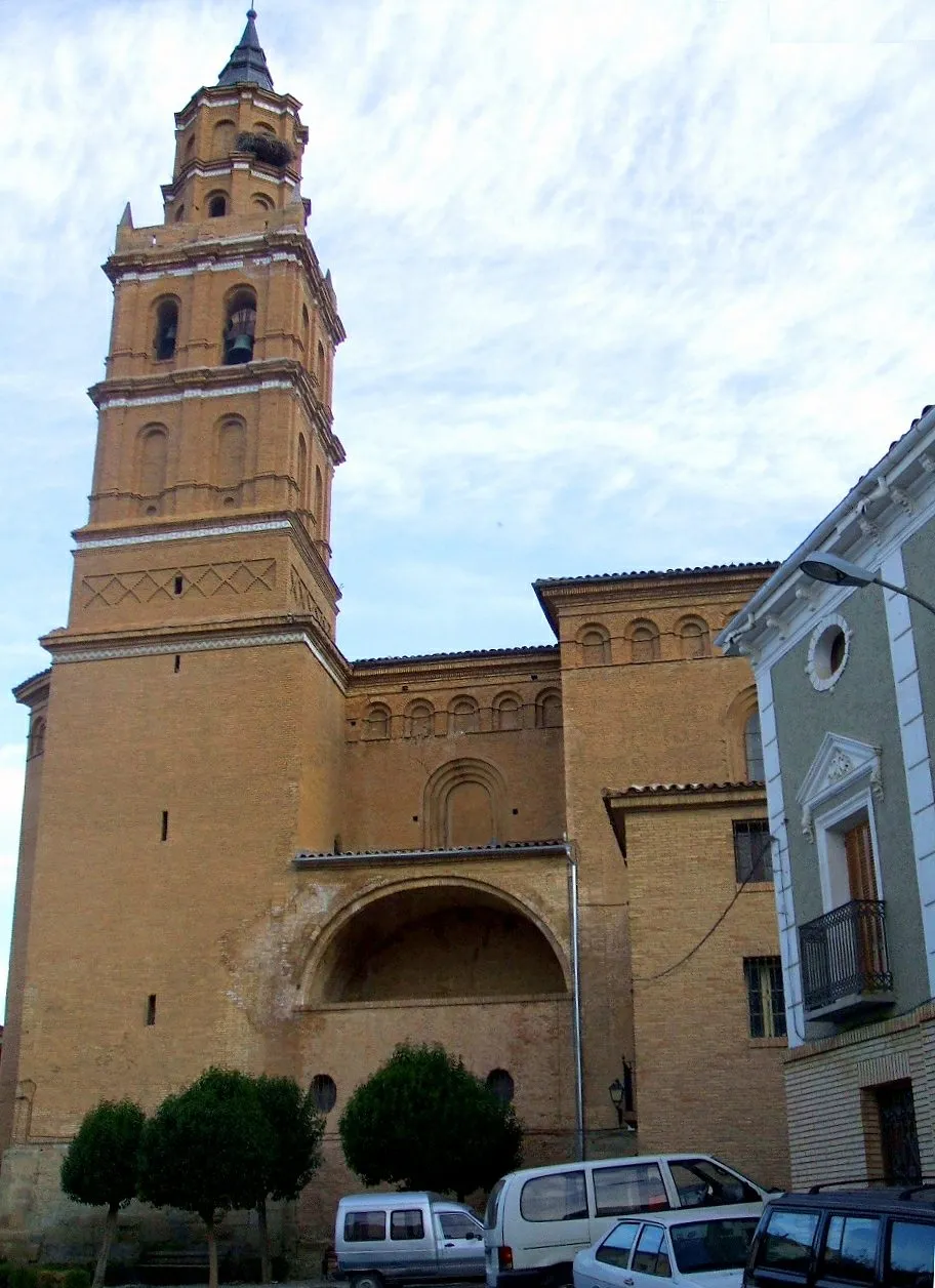 Photo showing: Iglesia de San Esteban, en Arguedas (Navarra, España)