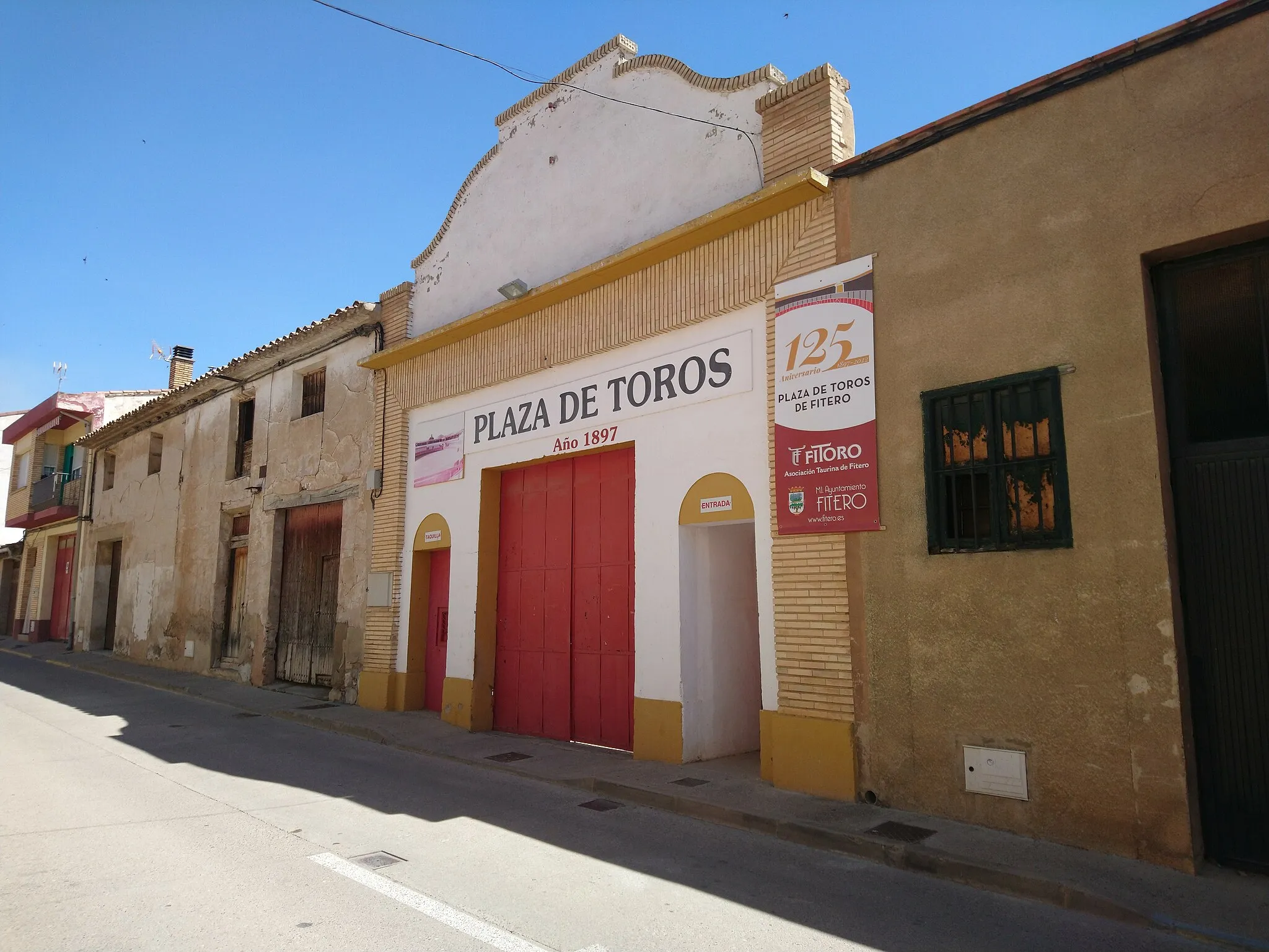 Photo showing: Plaza de toros de Fitero (edificio en Fitero)